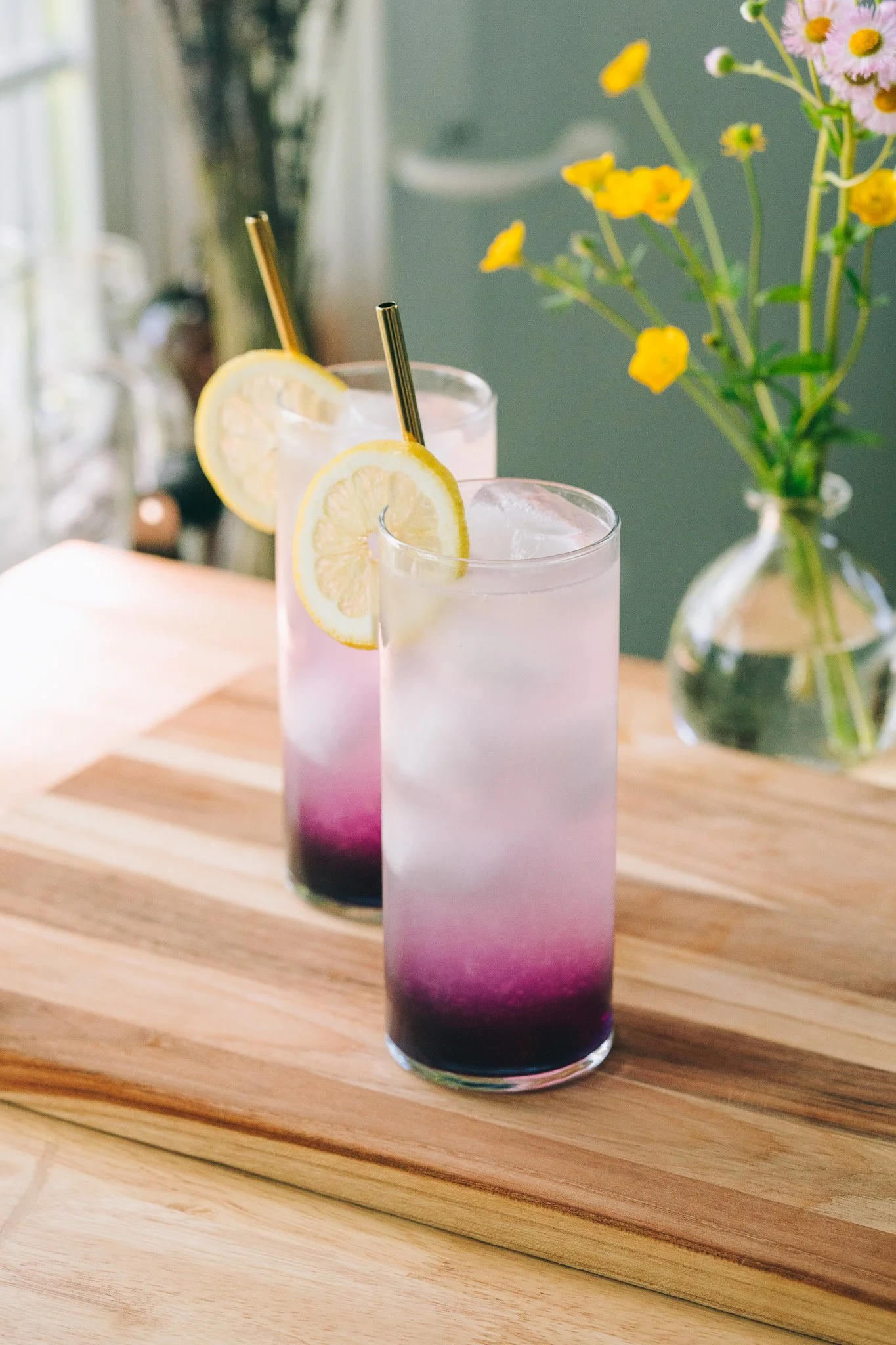 Butterfly Pea Flower Lemonade — My Moonstone Kitchen