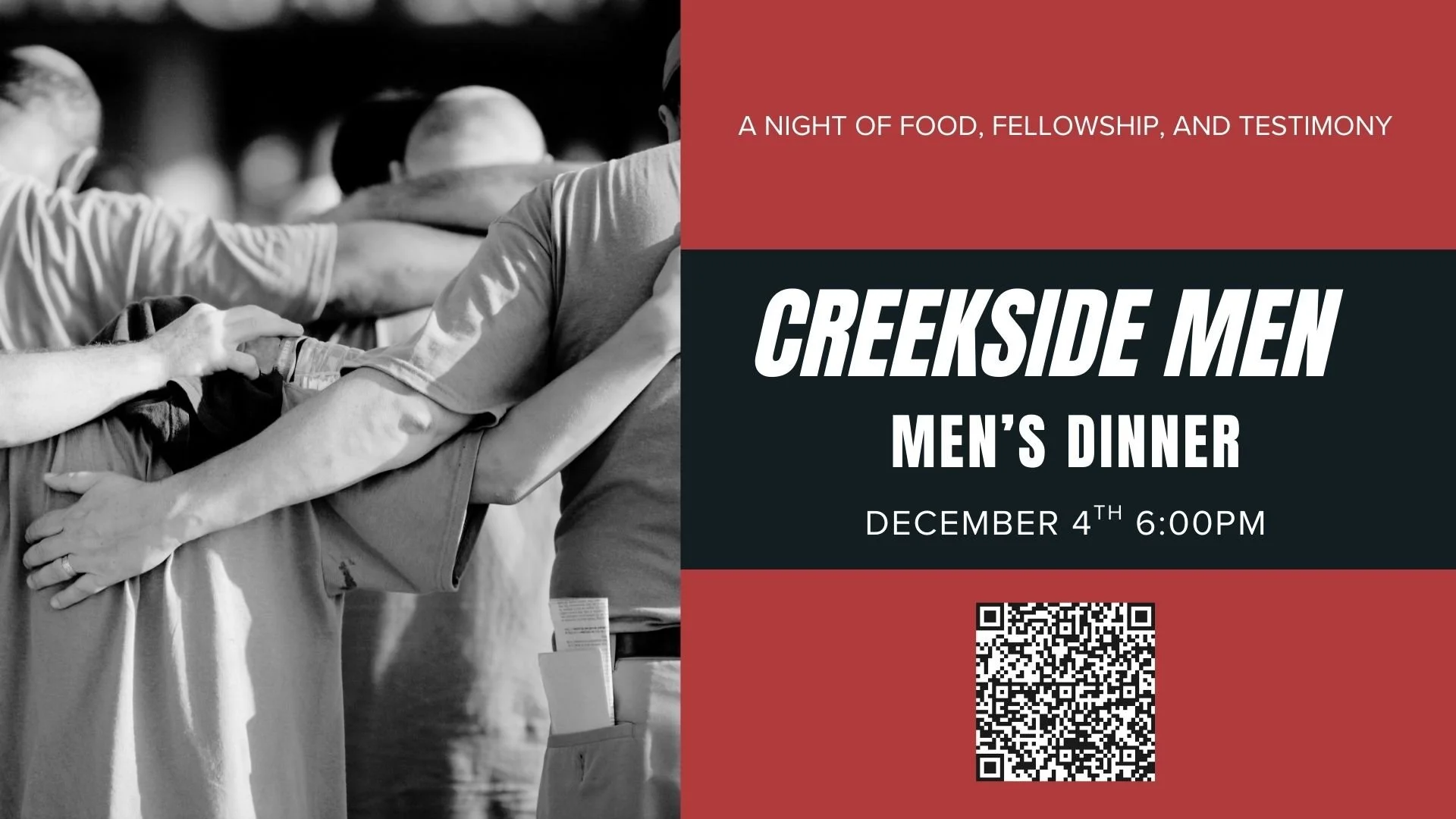 Creekside Men's Dinner