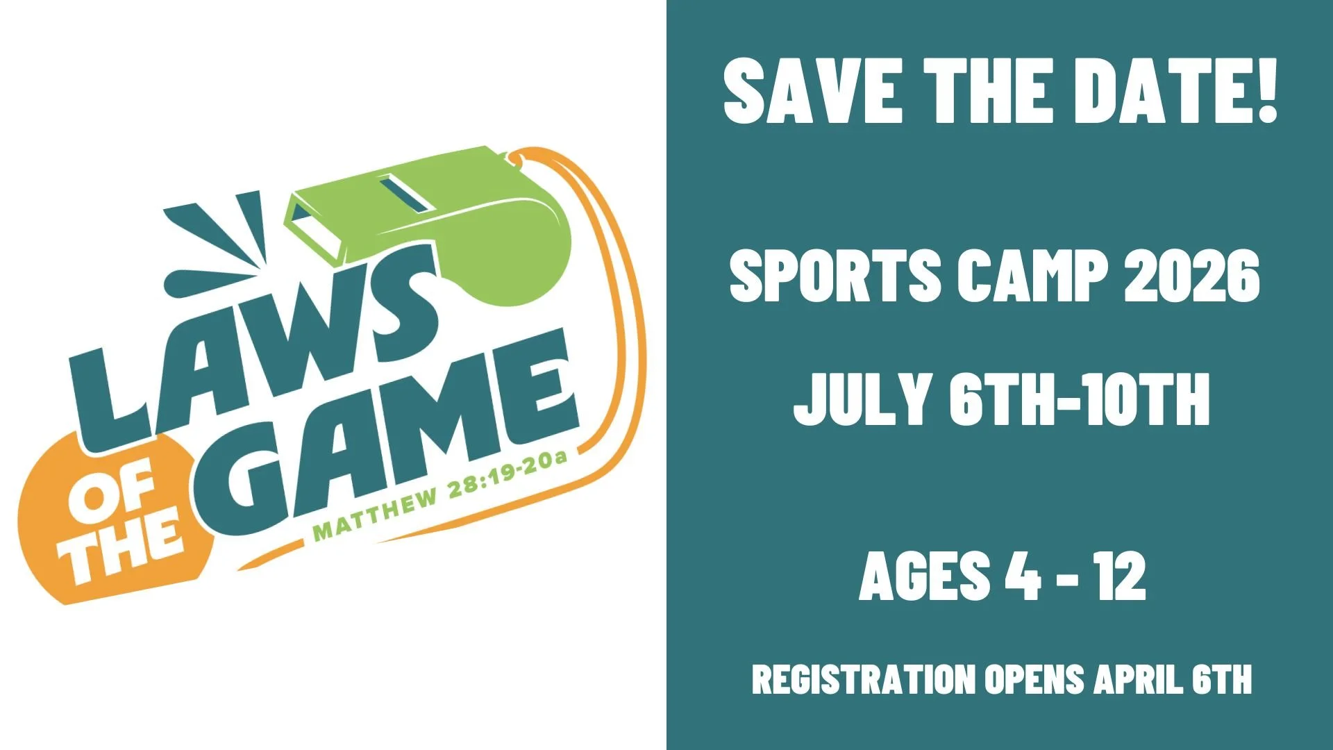 Sports Camp - Laws of the Game