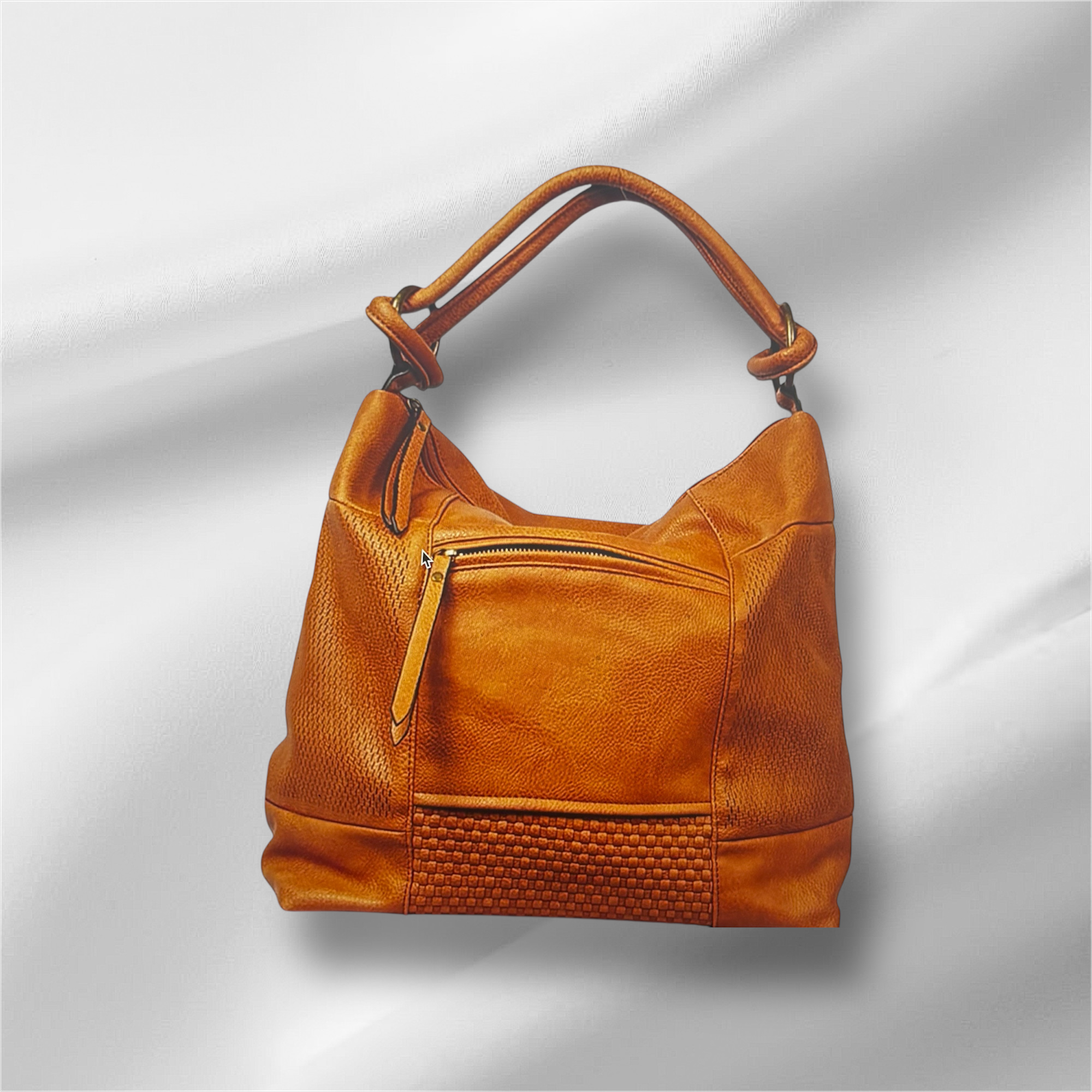 Cognac Shoulder Bag