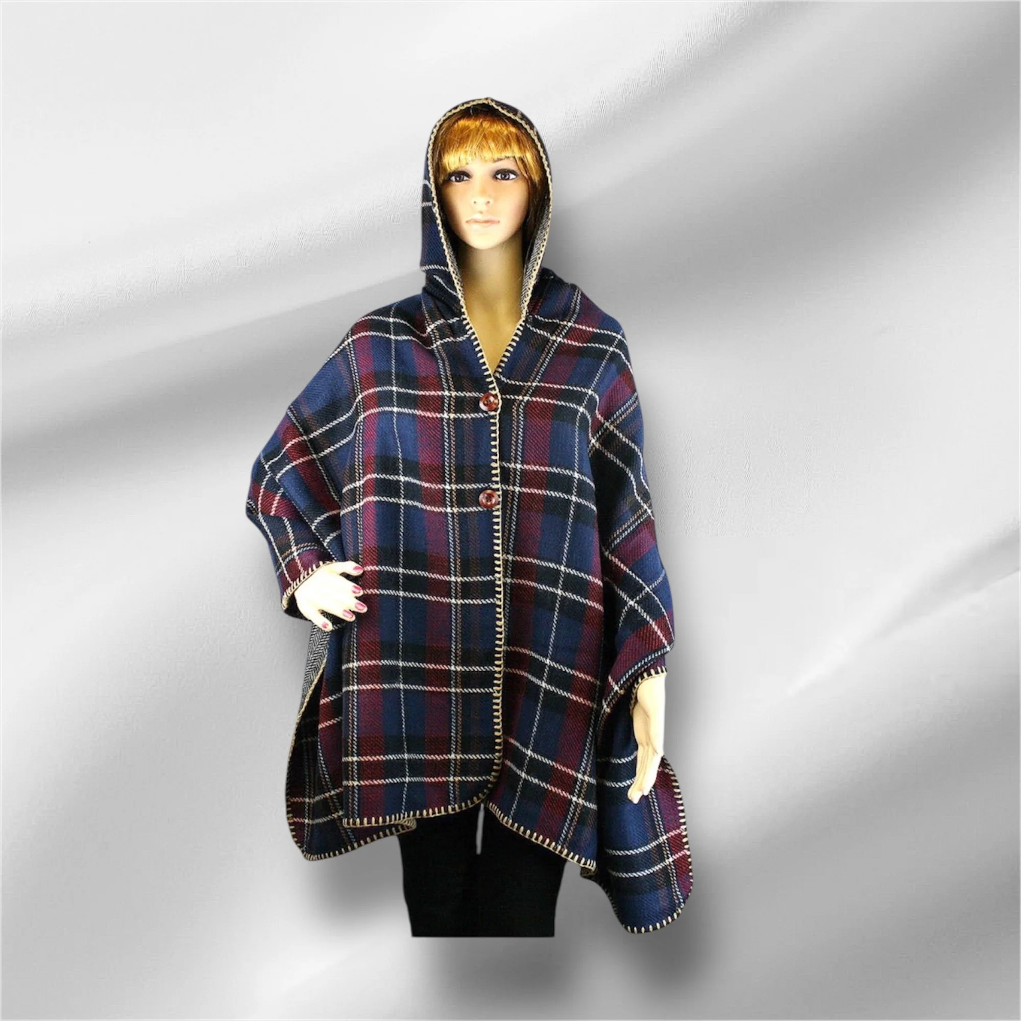 Knit Hooded Cardigan