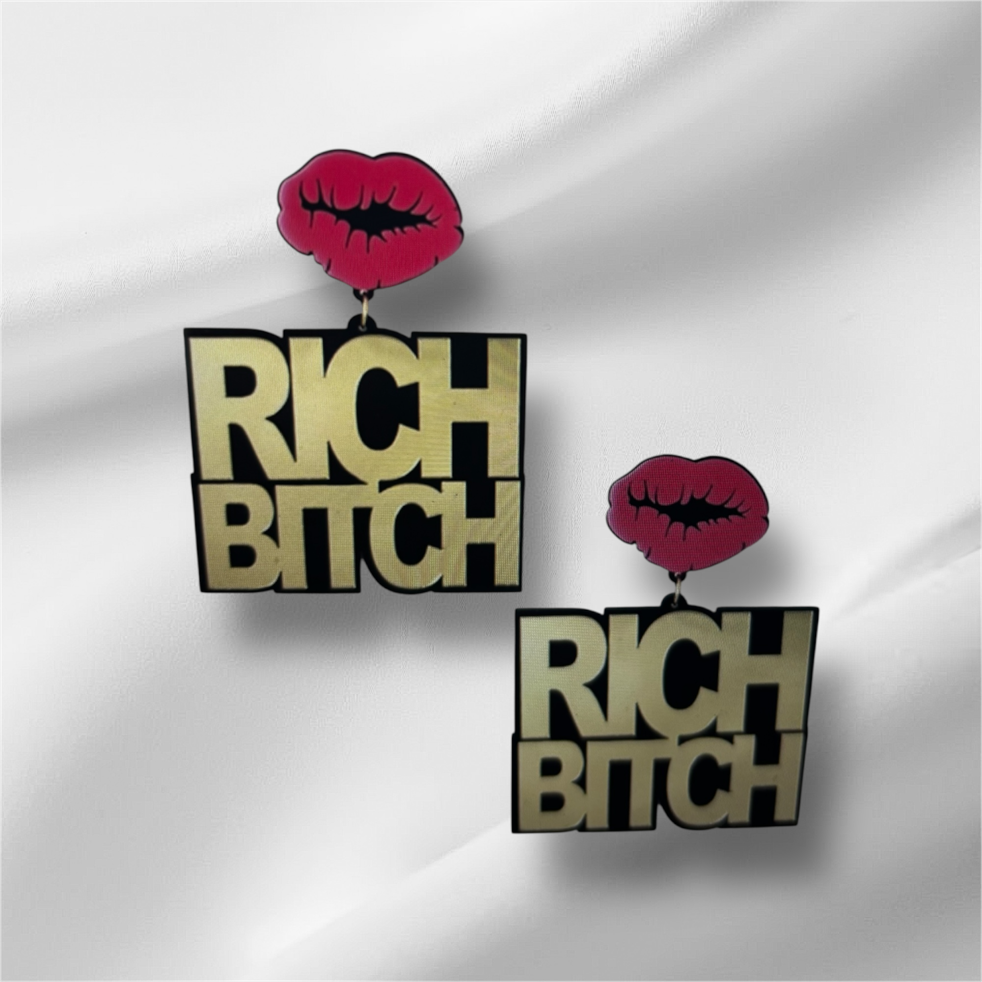 Lips Acrylic Dangling