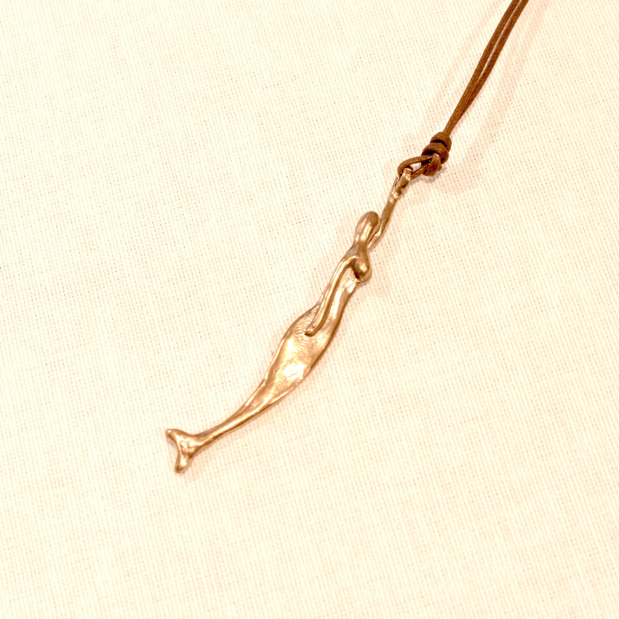 Bronze Mermaid Pendant