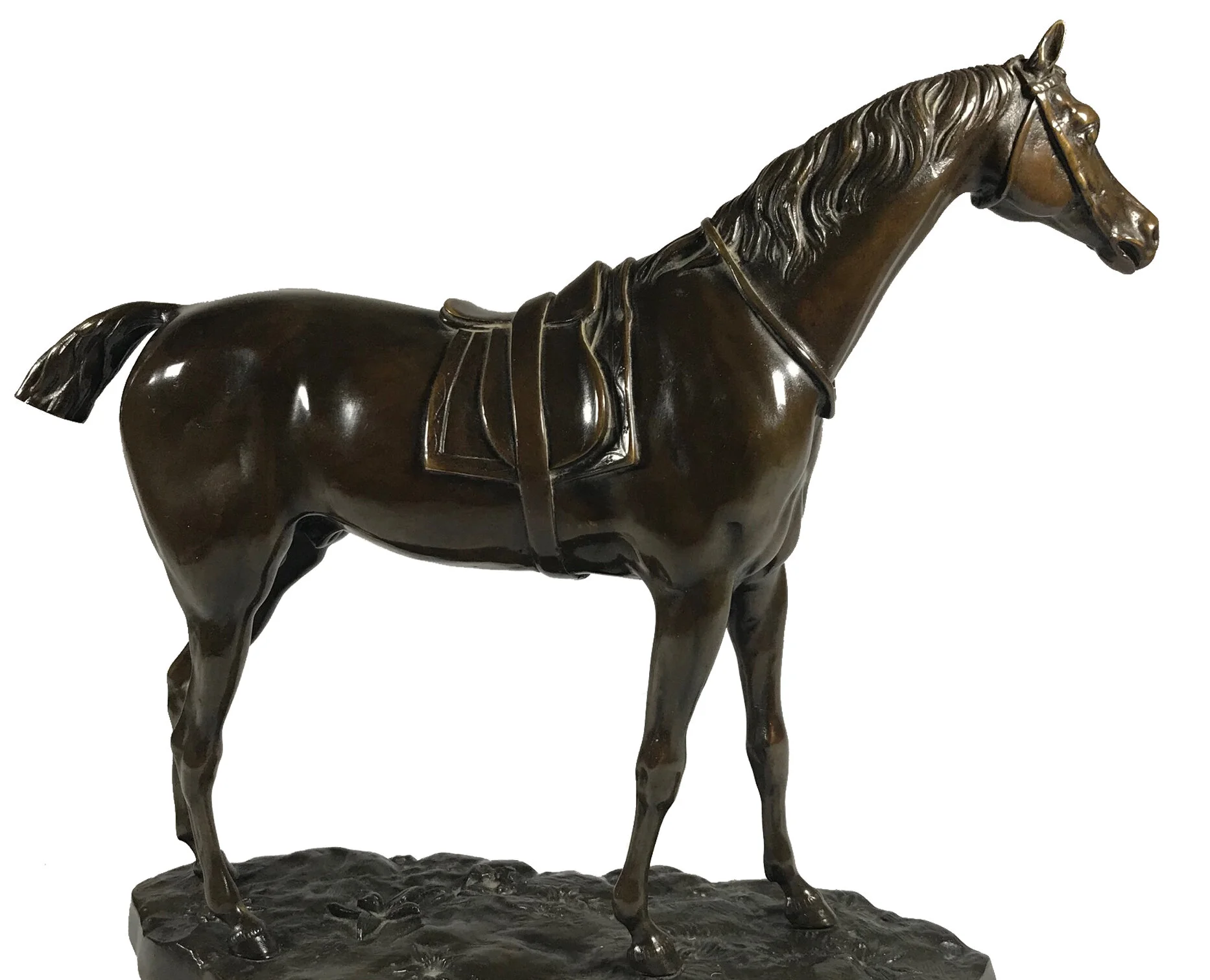 Cast bronze horse by John Willis Good