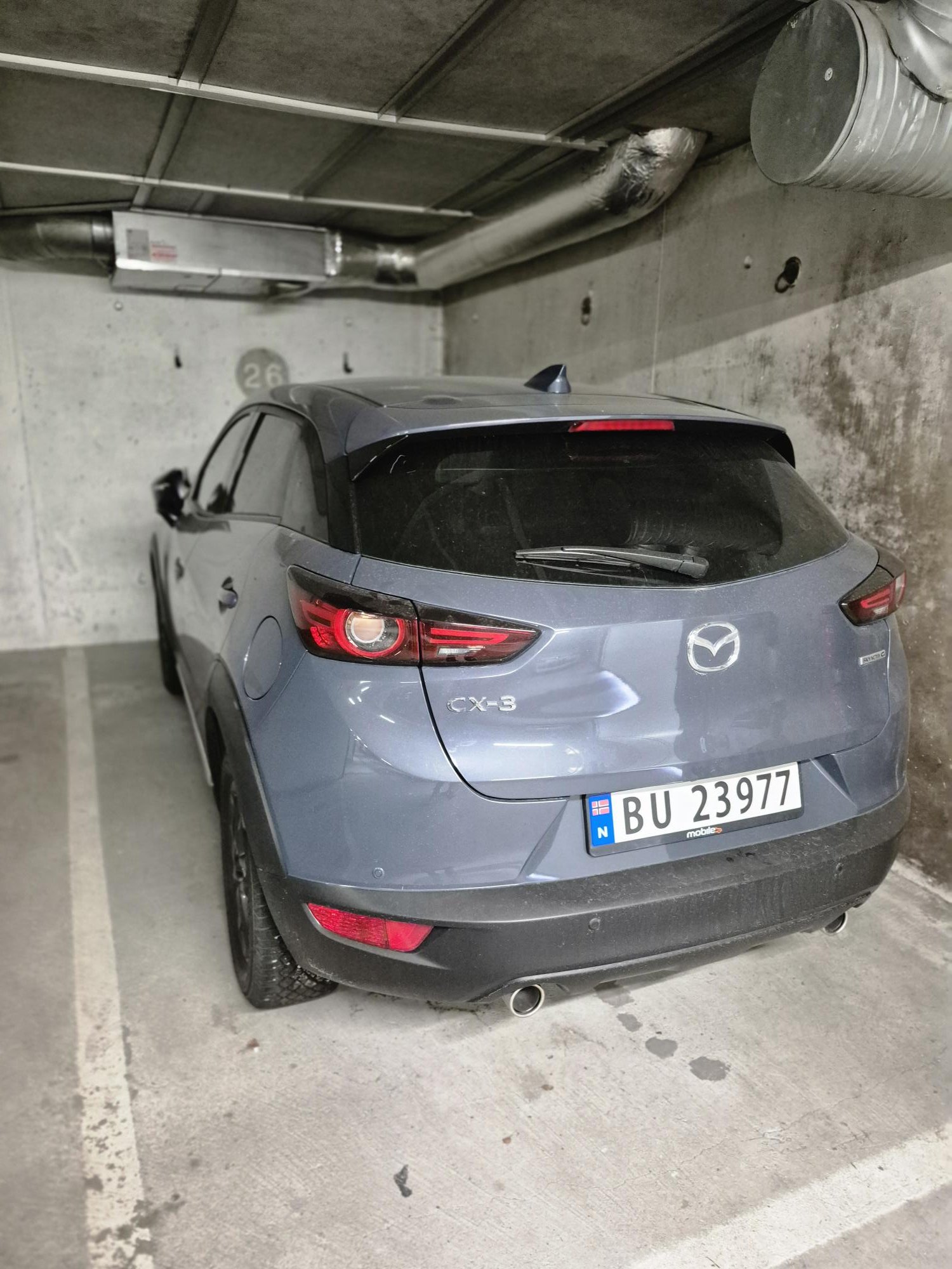 MOTTATT BUD PÅ Kr 200.000 -På vegne av bobestyrer har vi en BU 23977 MAZDA  CX-3 til salgs.