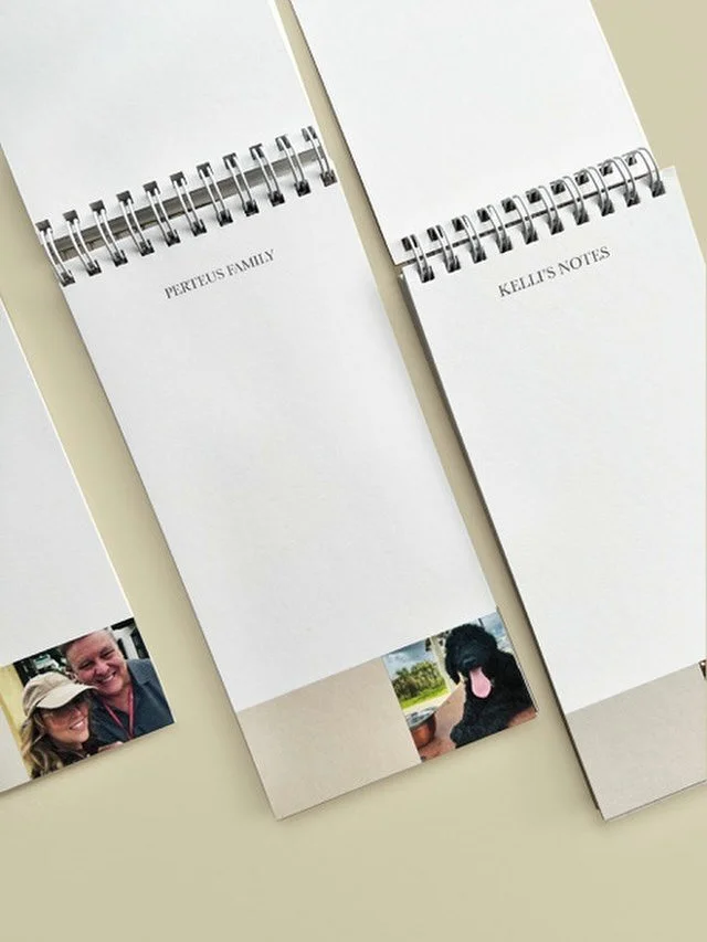 Create a personalized photo notepad to cherish your favorite memories in a beautifully handcrafted keepsake.🧡