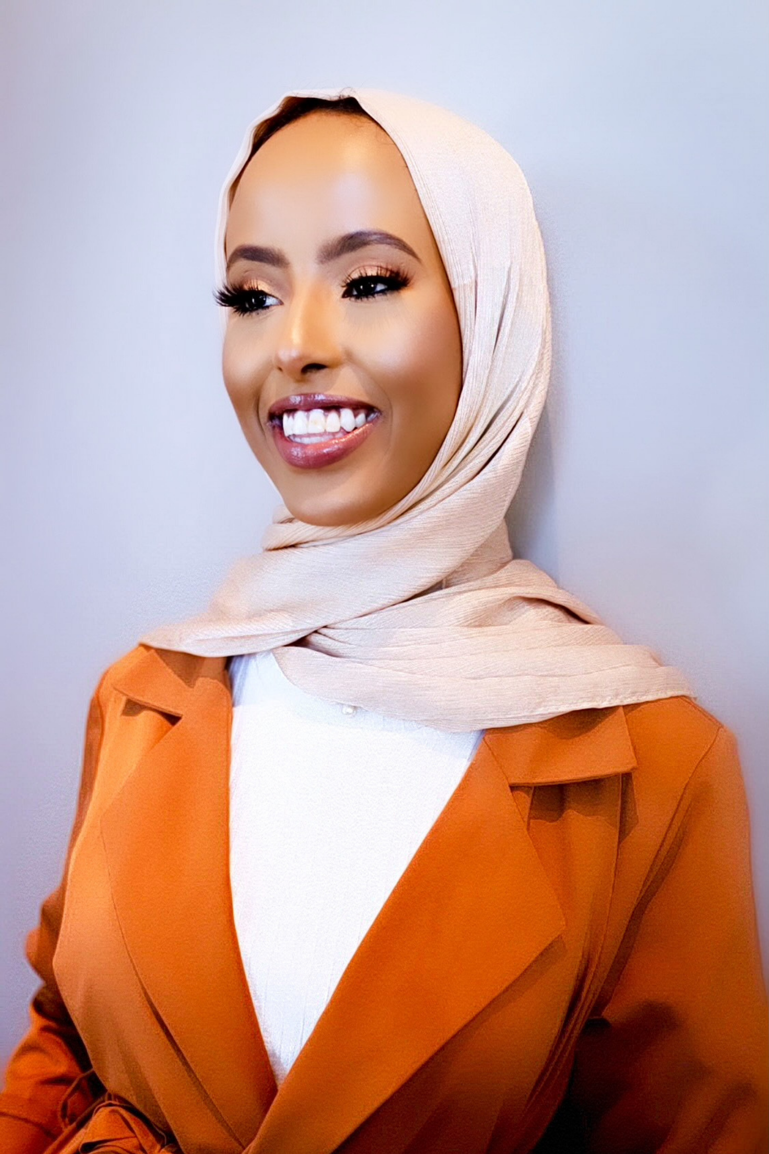 Mawadda Yasmin Samatar, Co-owner Mawadda supports healthcare workers and patients with modest clothing.