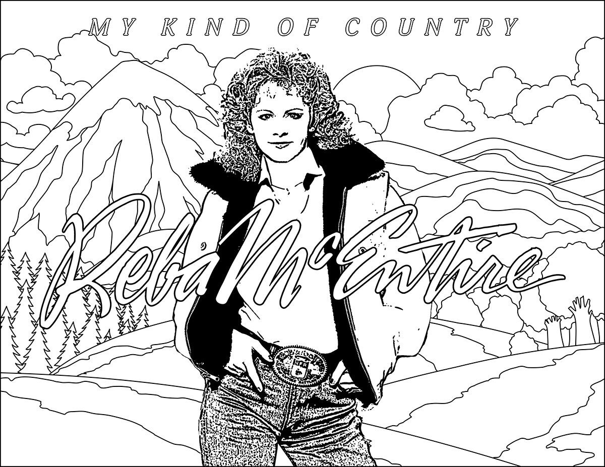 Color With Reba Reba Mcentire