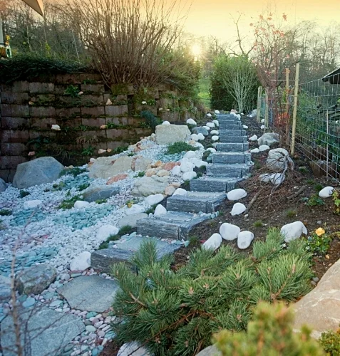 Diese Treppe wurde erschaffen von Adreana Langscheid