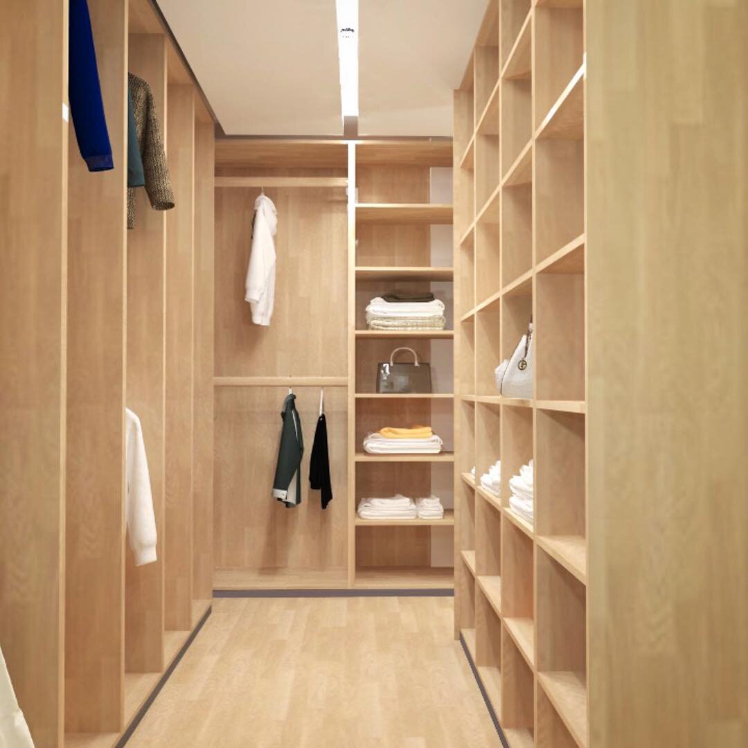 Walk in closet #closet #design #luxury