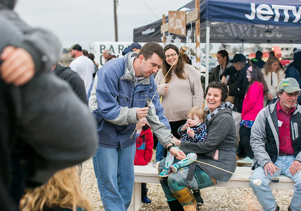 Reynolds is a big part of all of our events, including the Eskimo Outreach. Photo: Jettylife.