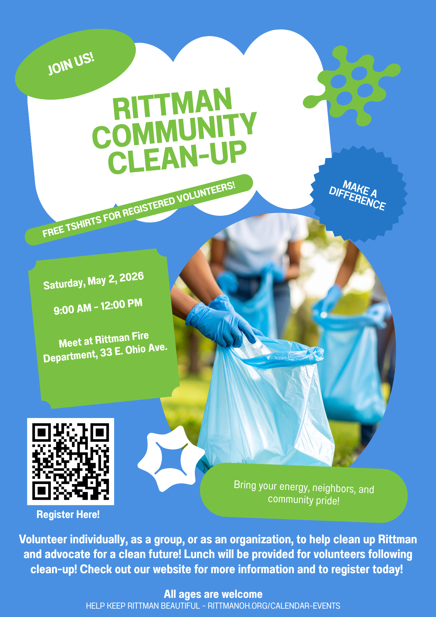2026 Rittman Community Clean Up Day 
