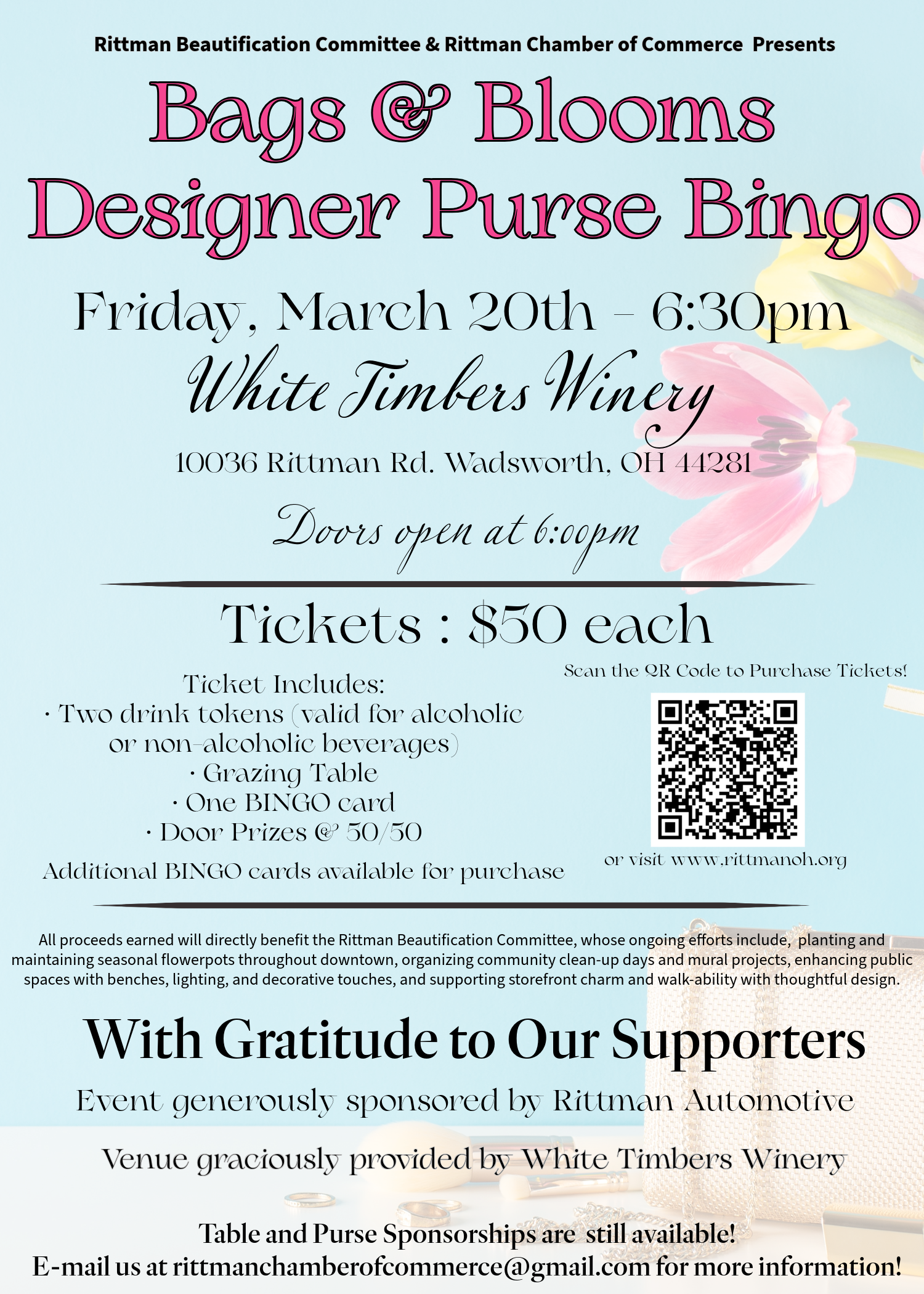 Bags &amp; Blooms Bingo