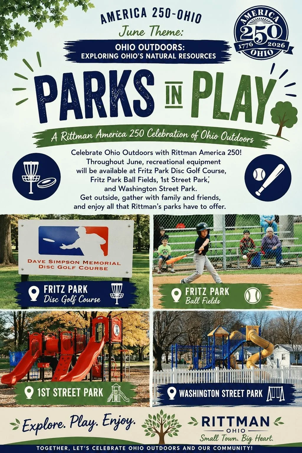 Parks In Play - America 250-OH Series