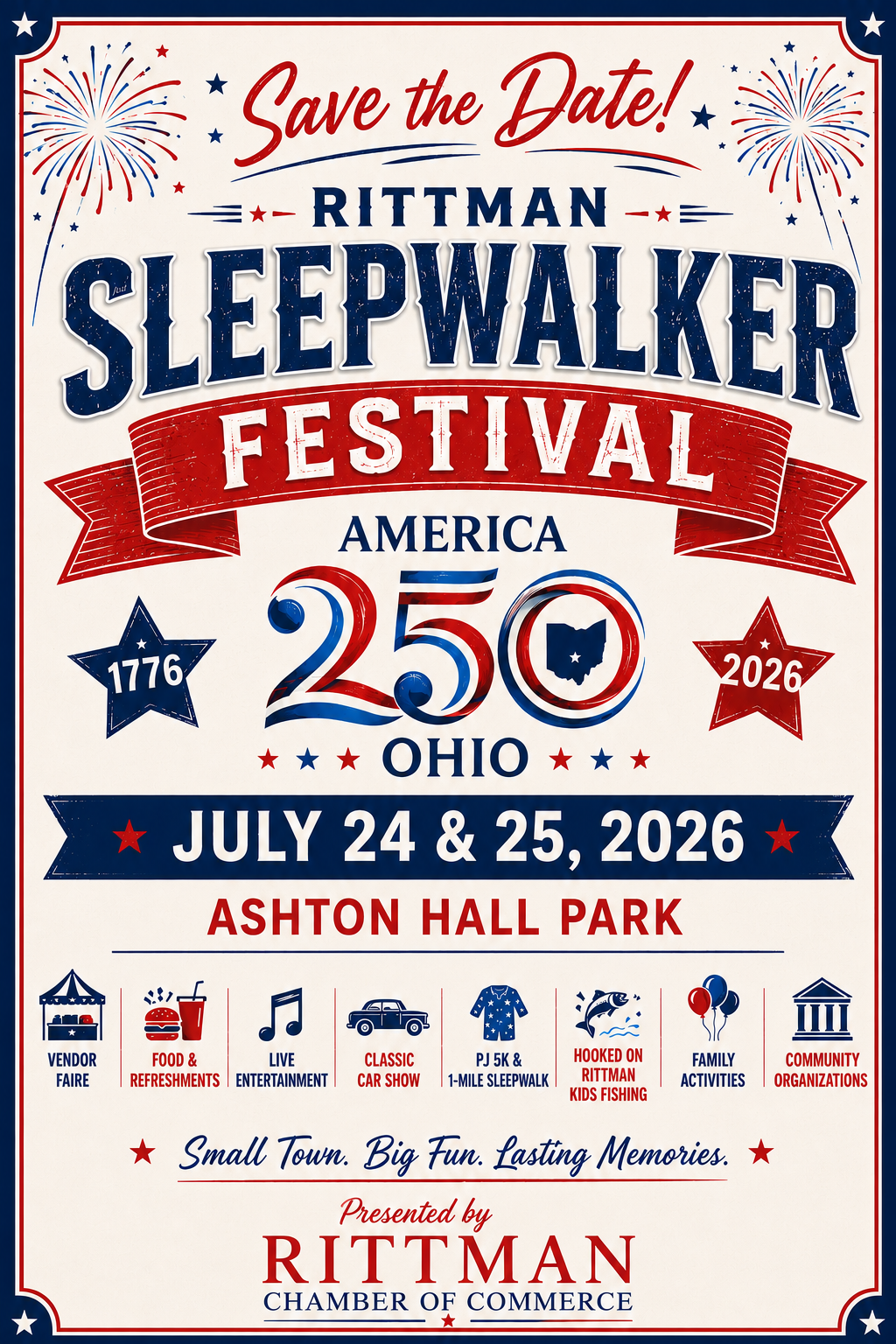 2026 Rittman Sleepwalker Festival & Community Yard Sales