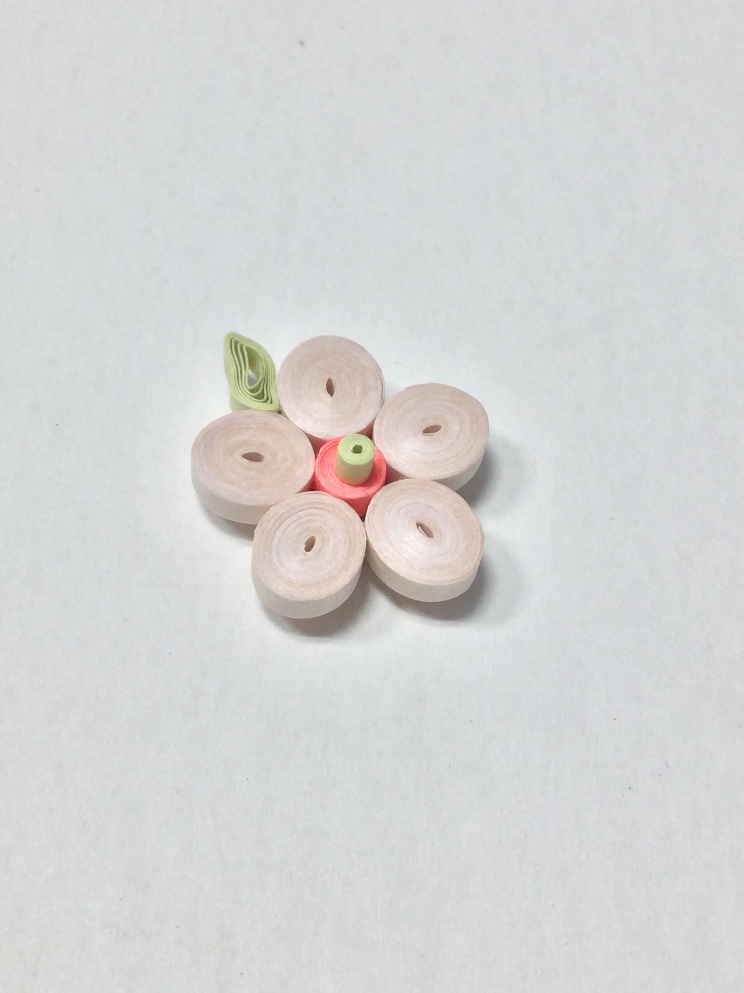 Peach flower mini magnet - $7.00