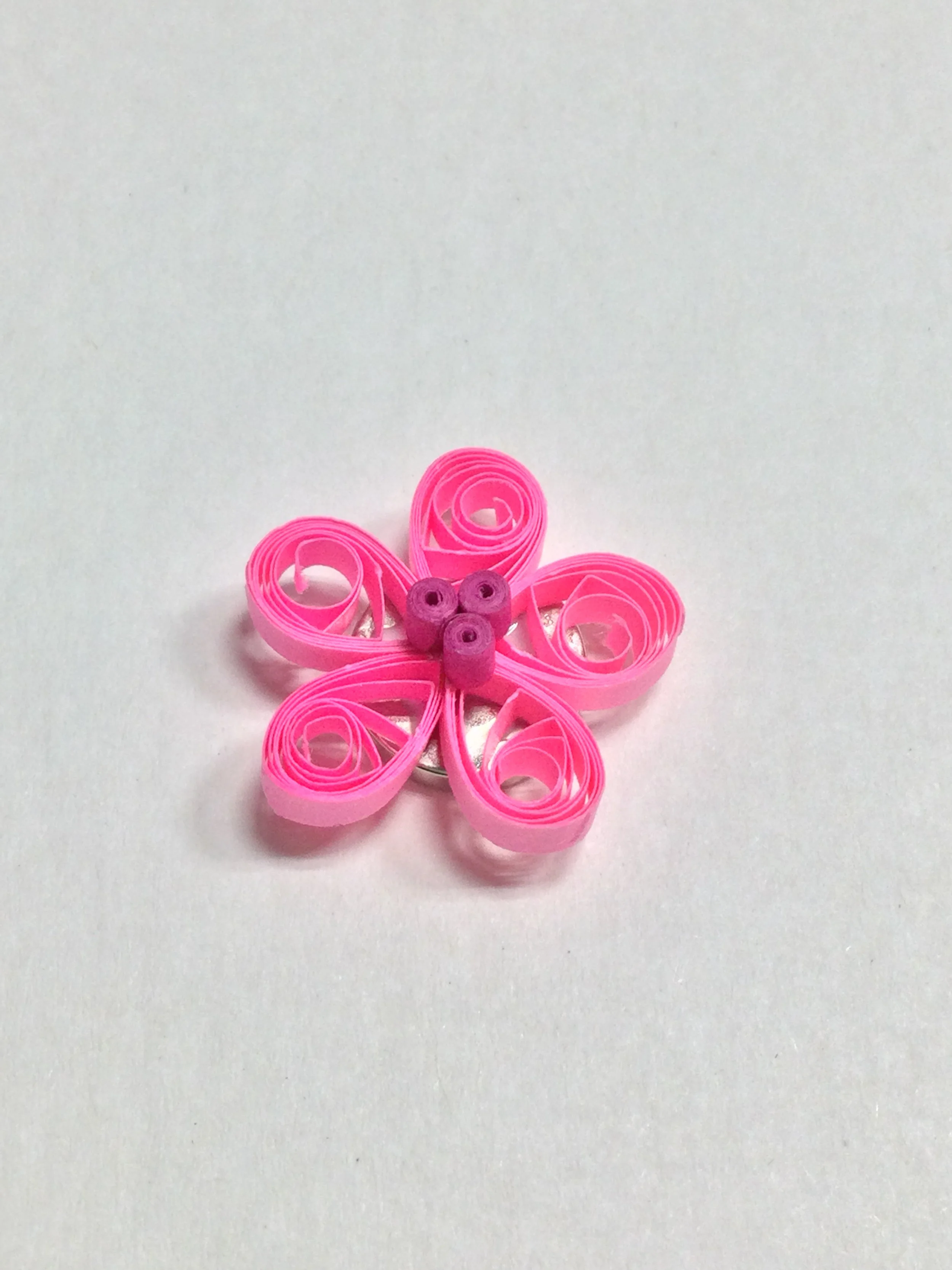 Pink impatiens mini magnet - $7.00