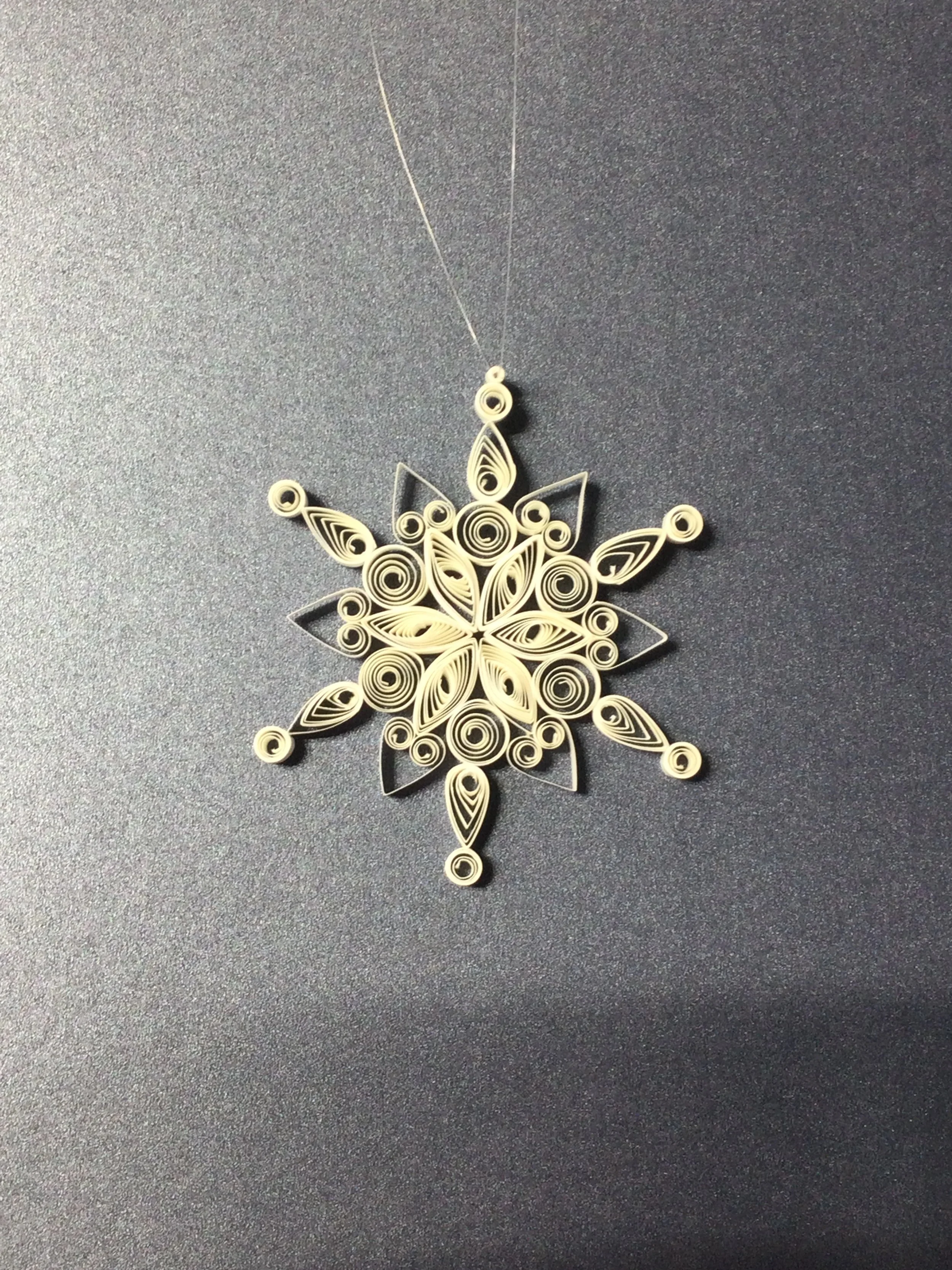4" snowflake - $20.00