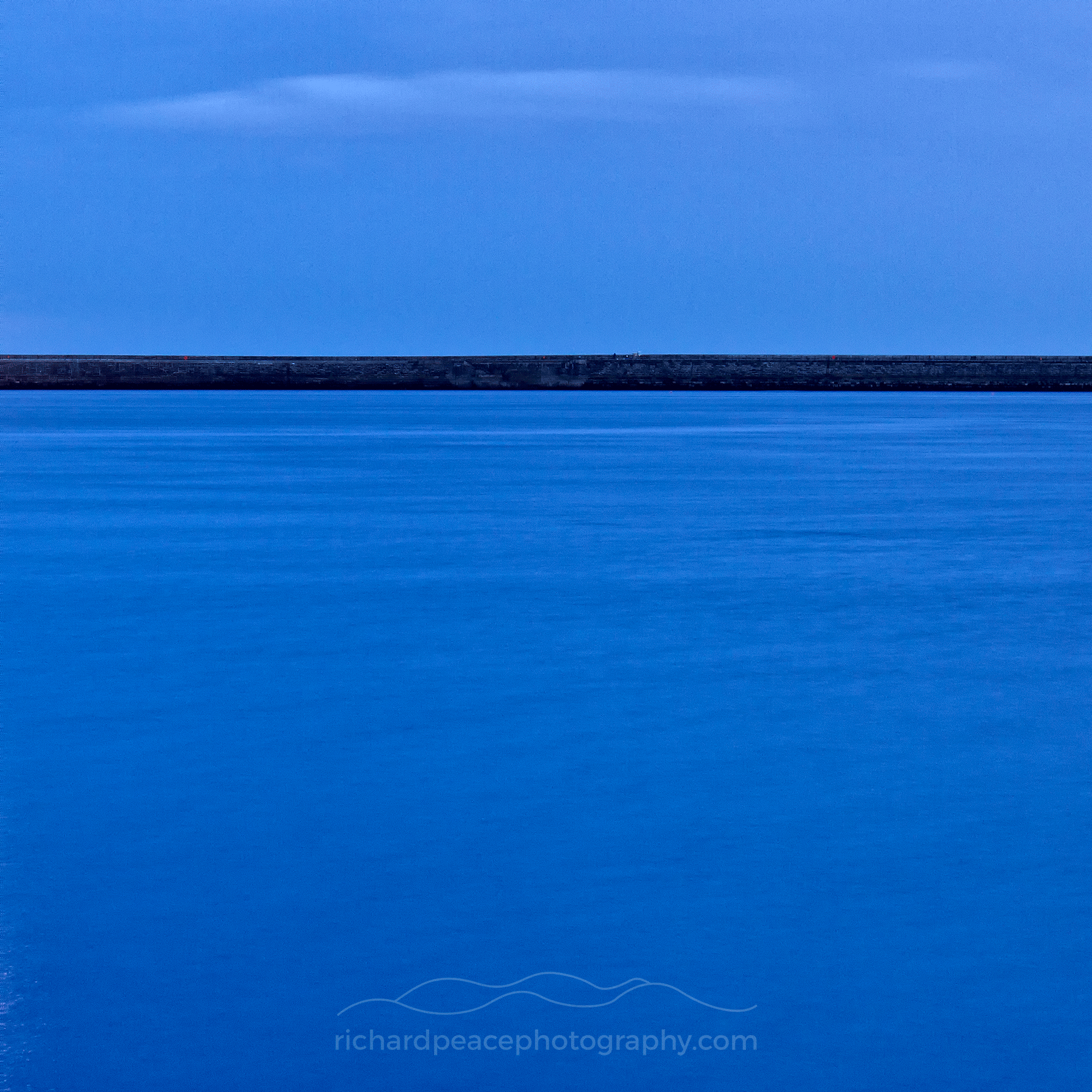 #1 blue hour 2 : south pier tynemouth