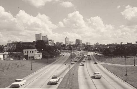 Atlanta skyline, 1964