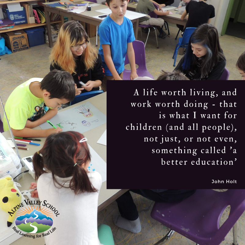 A life worth living, and work worth doing - that is waht I want for children (and all people), not just, or not even, something called 'a better education'.png