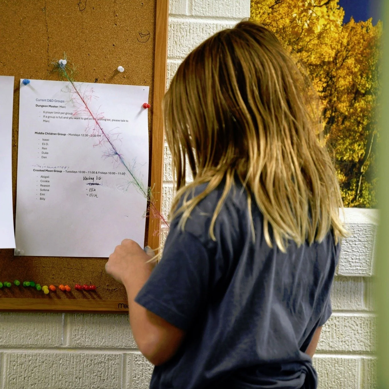 Another vibrant week in our community! 🌈

Students in craft group created gorgeous tie-dyed t-shirts&mdash;including our custom designs by one of our own artists (still available at https://www.bonfire.com/wearable-student-art). 

Music filled the t