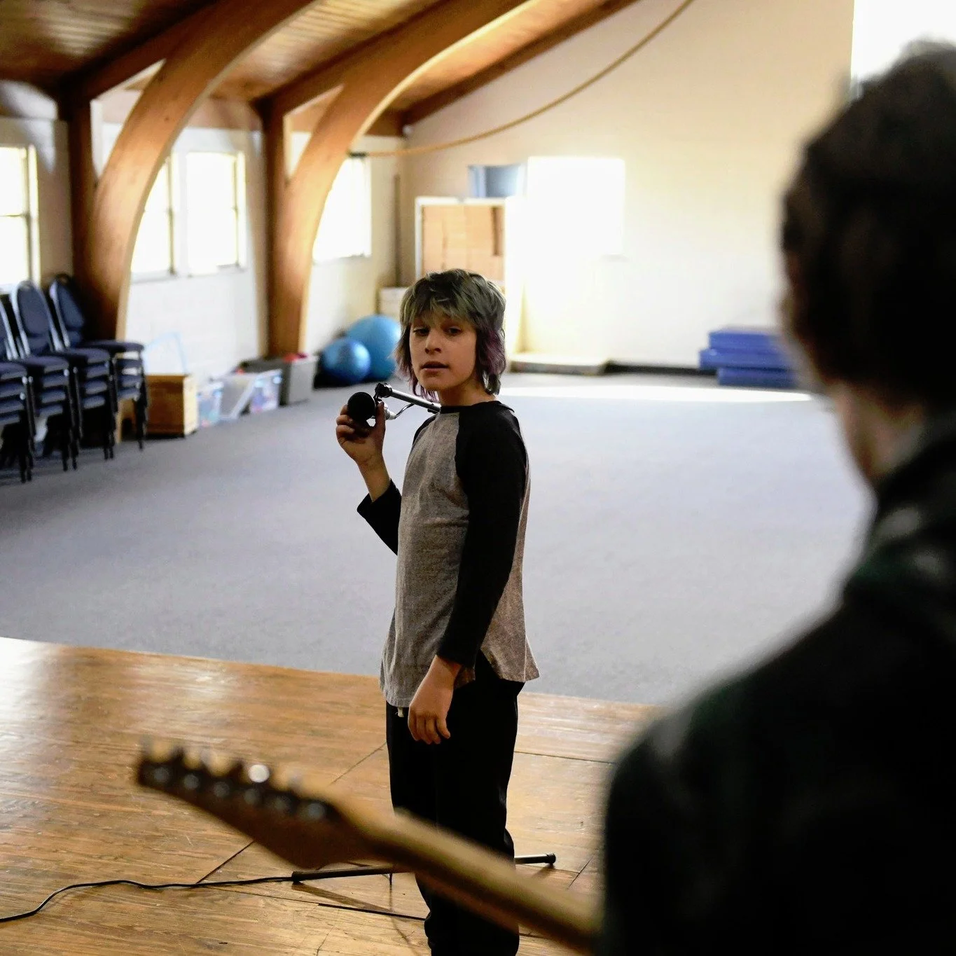 Another week in the books at Alpine Valley School 🎶

Hoops outside. Band rehearsal in the theater (they are giving their big performance today). Cardboard creations taking over the art room. One student channeling her inner designer by bedazzling he