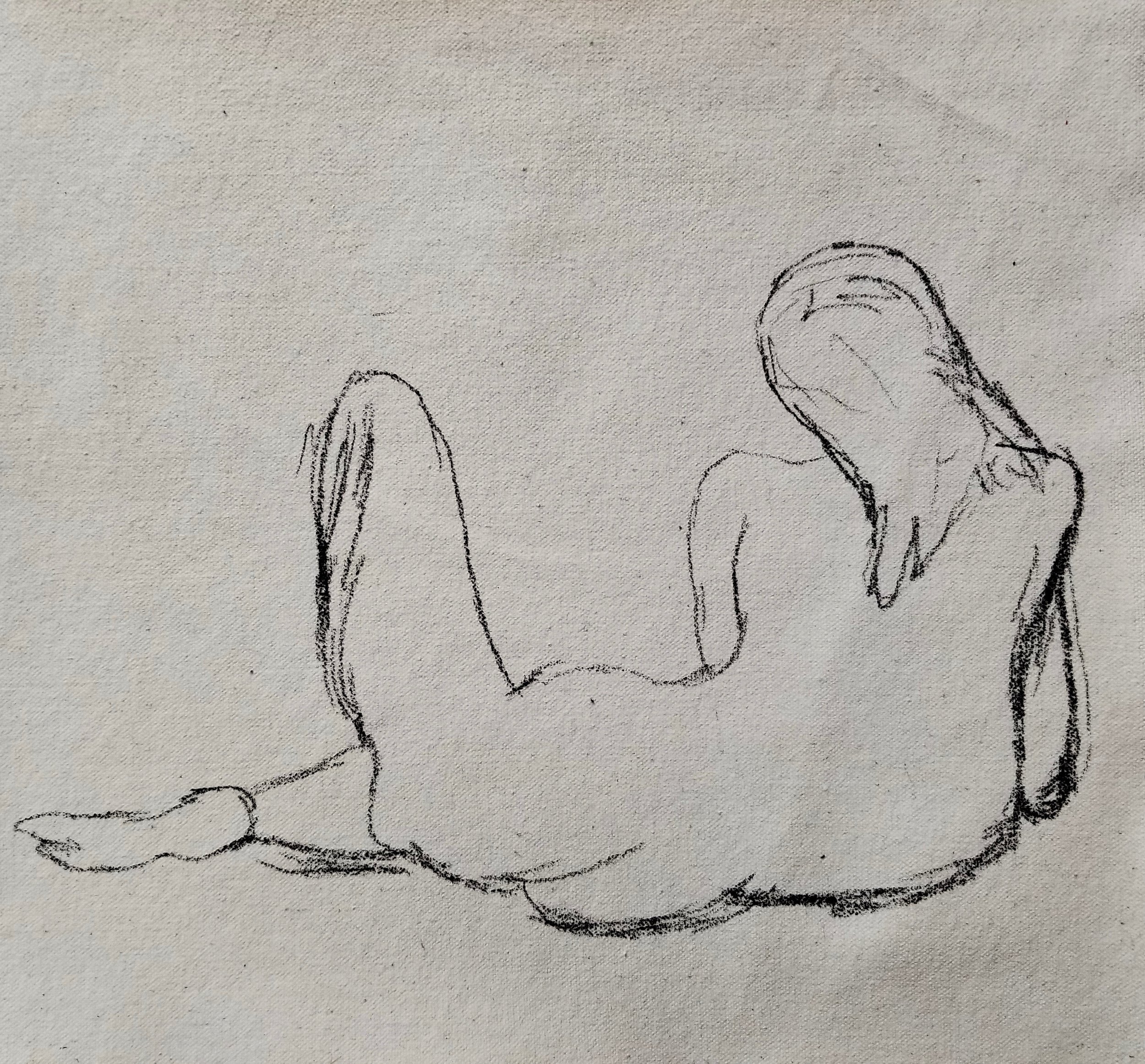 reclining nude