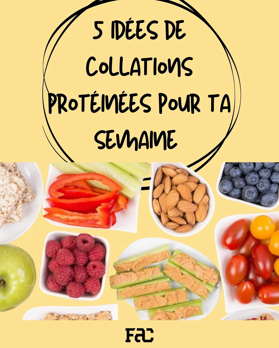 5 idées de collations protéinées pour ta semaine occupée💡
Que tu sois pressé(e) entre deux meetings, après ton entraînement ou simplement en quête d’un snack aligné avec tes objectif
