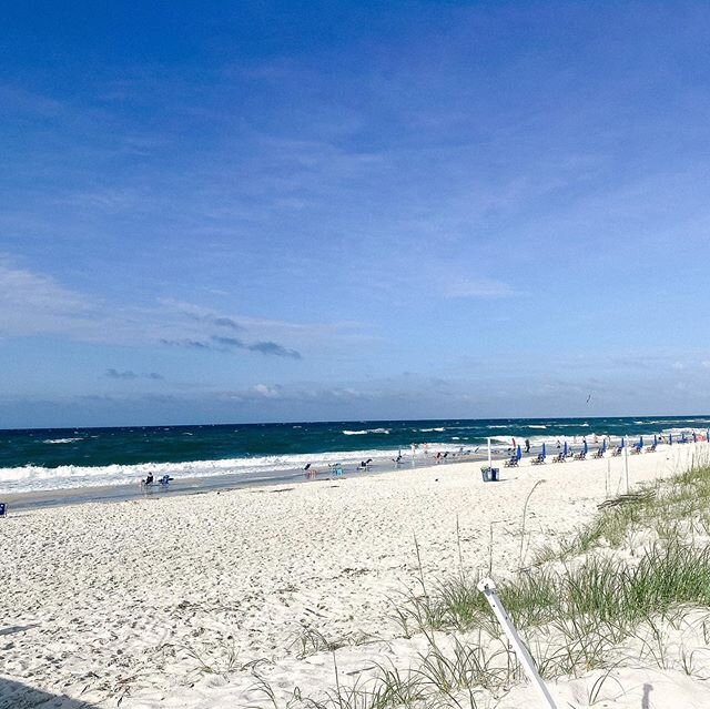 Sun + Sand + Sea = our favorite place to be! ❤️ #vitaminsea #happyplace #gulfshores #beachlife #takemetothebeach