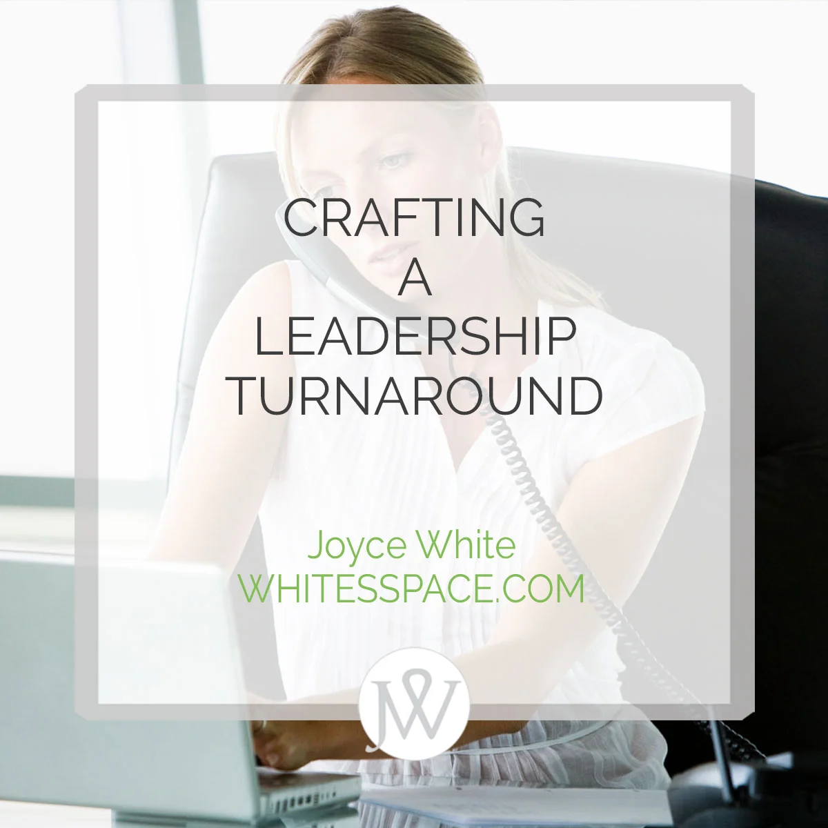 Crafting a Leadership Turnaround