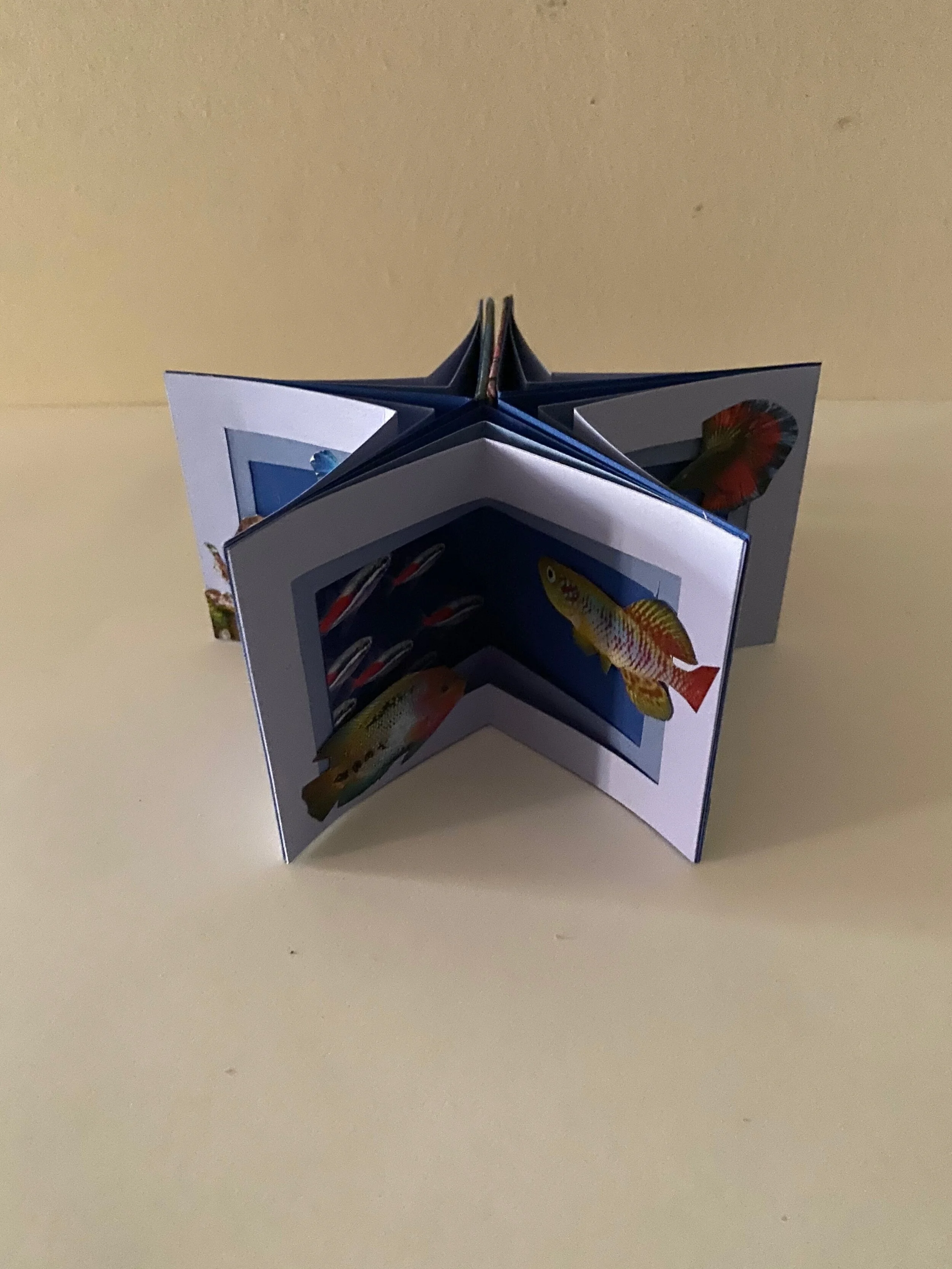 Aquarium, Paper, 3.25 x 6”, 2021