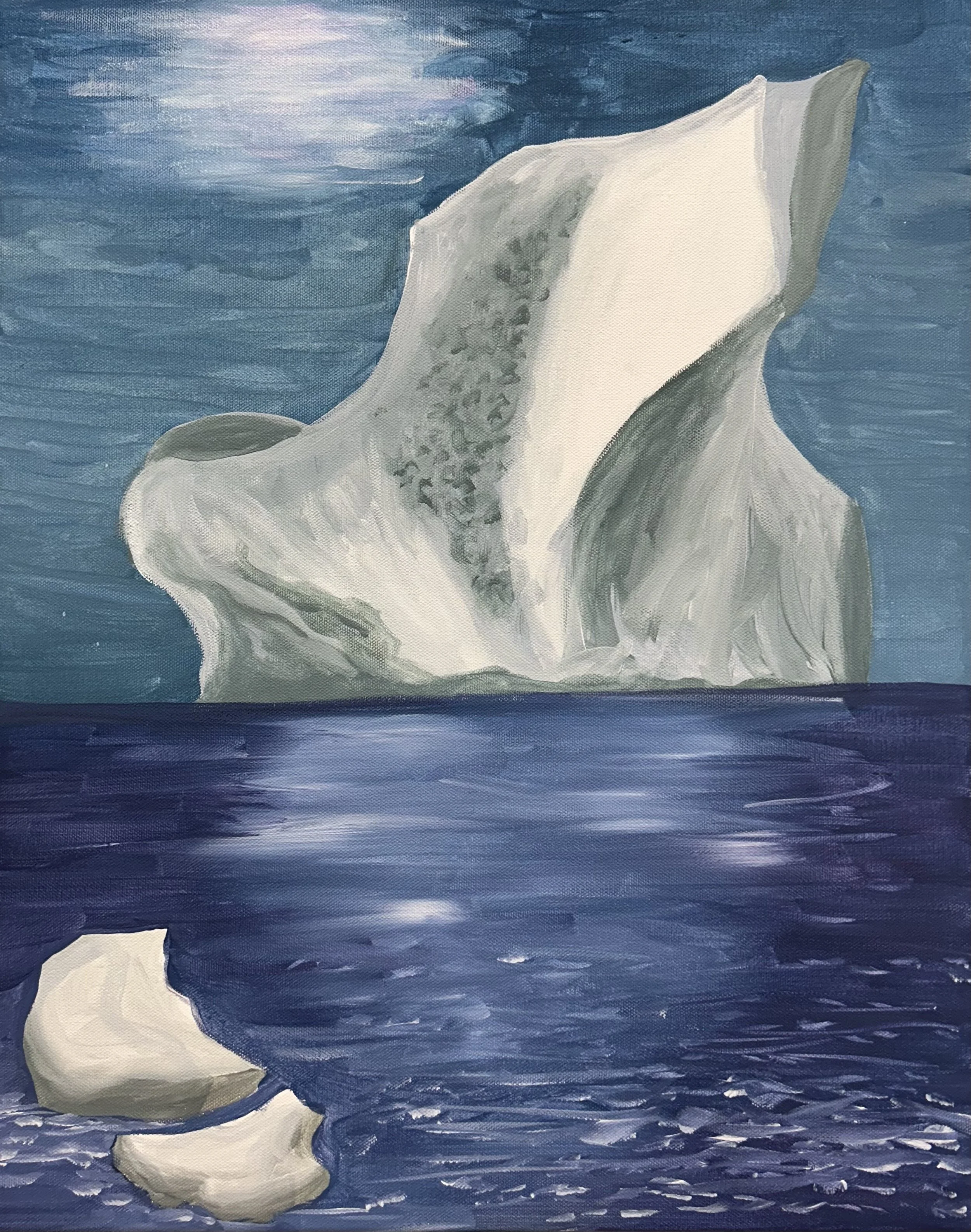 Lost Acrylic on canvas 16 x 20” 2024