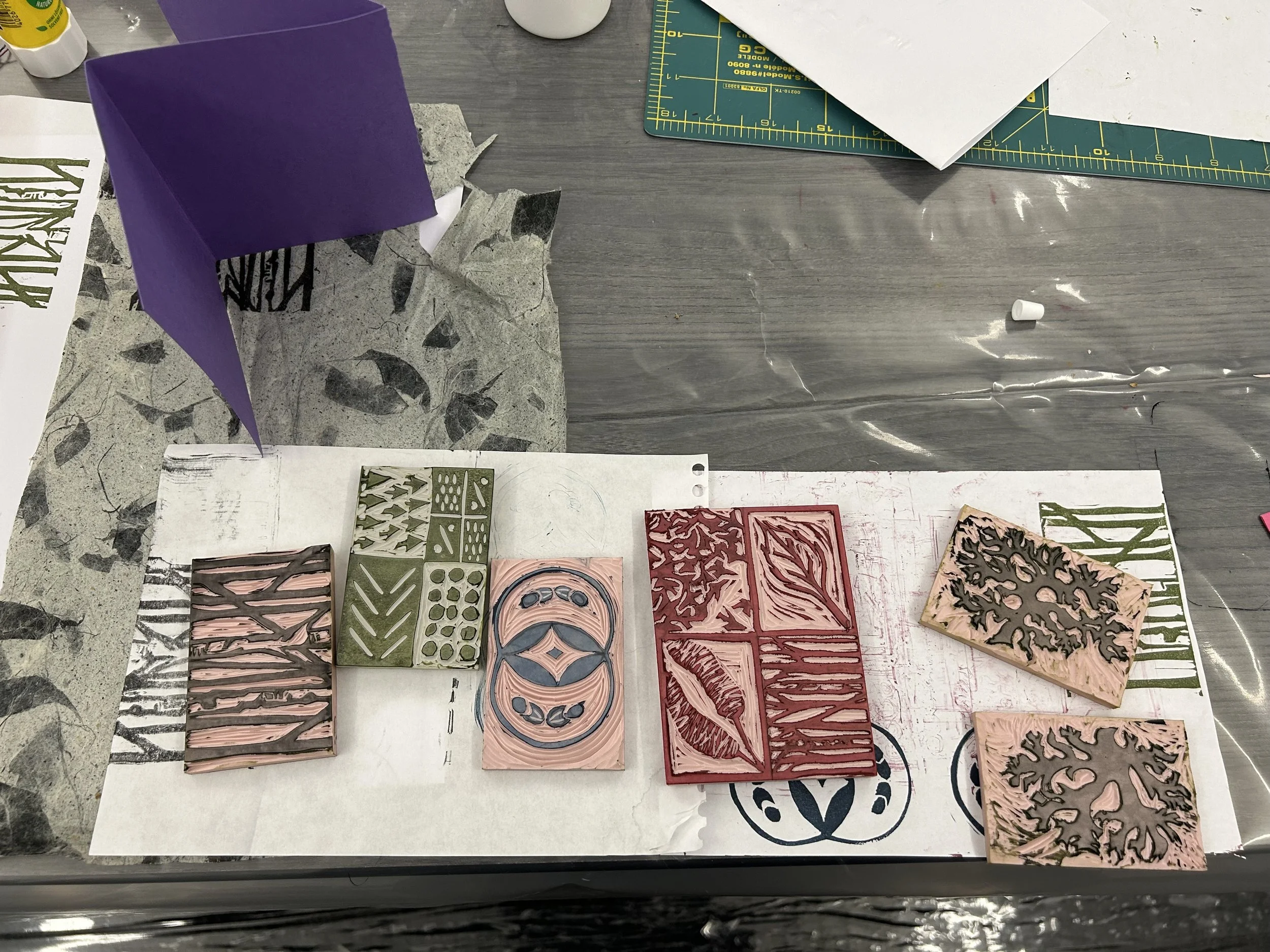 Block Printing: Create Your Own Rubber Stamp