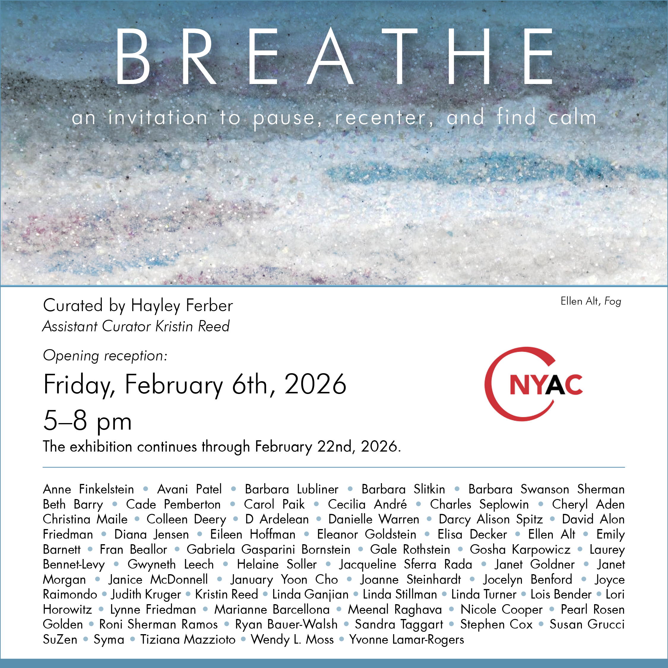 Breathe Opening Reception