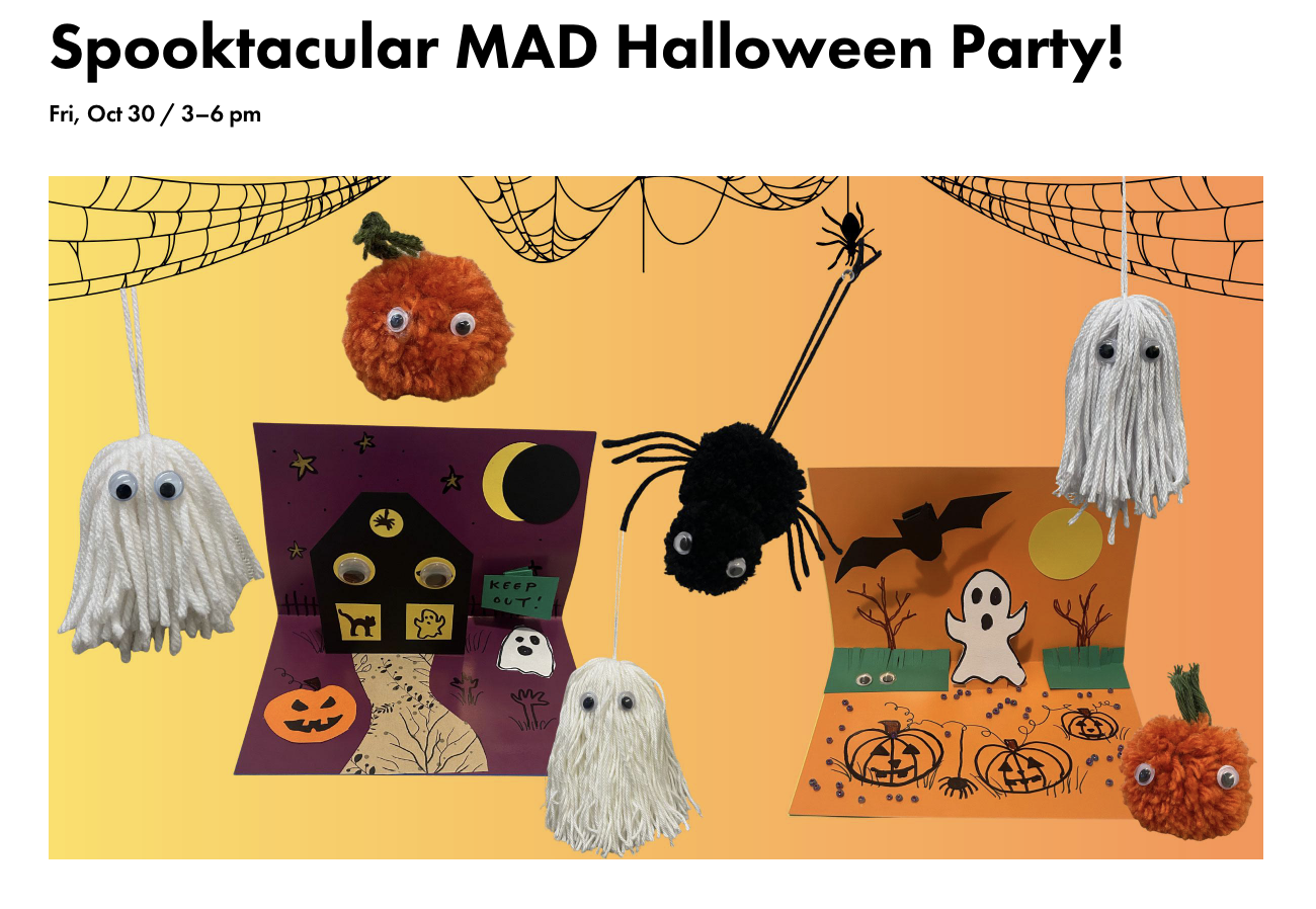Spooktacular MAD Halloween Party!