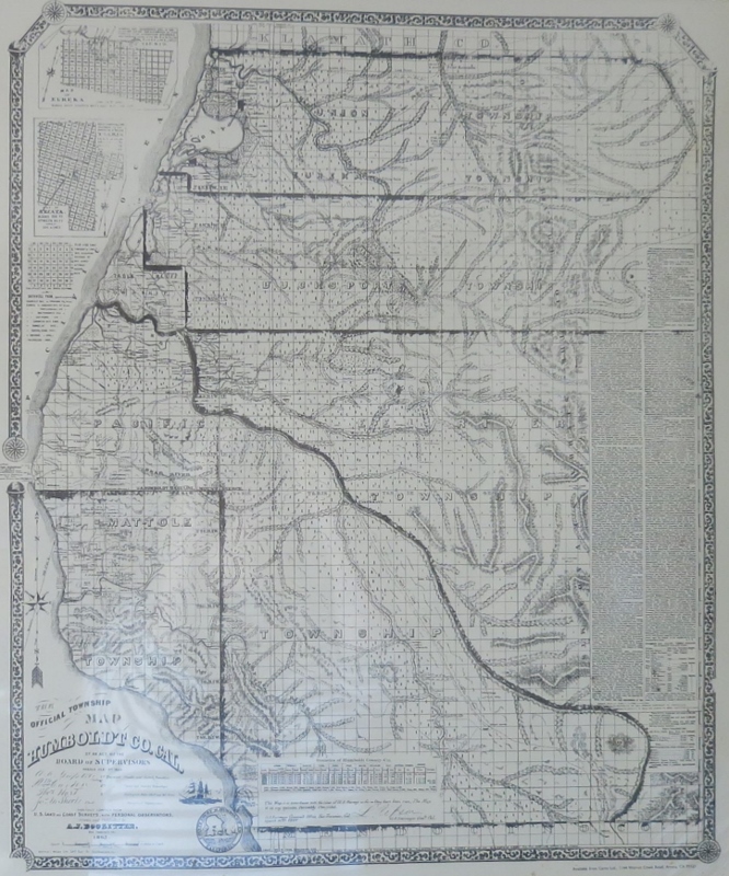 Map A J Doolittle Map Of Humboldt County Humboldt County IMG 0274 (666x800)