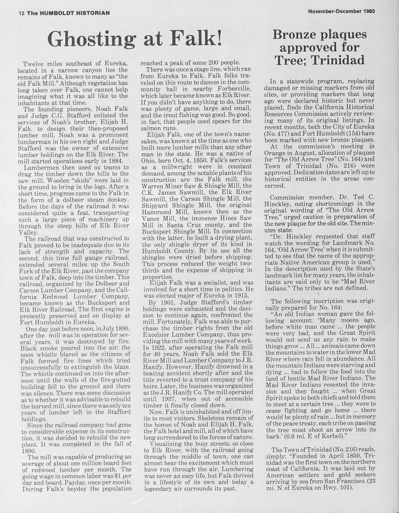 Summer 2021 - Ghost Towns