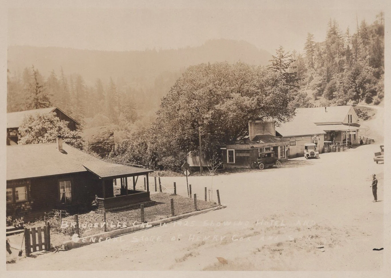 2000.057.02 Bridgeville Hotel and General Store, 1925