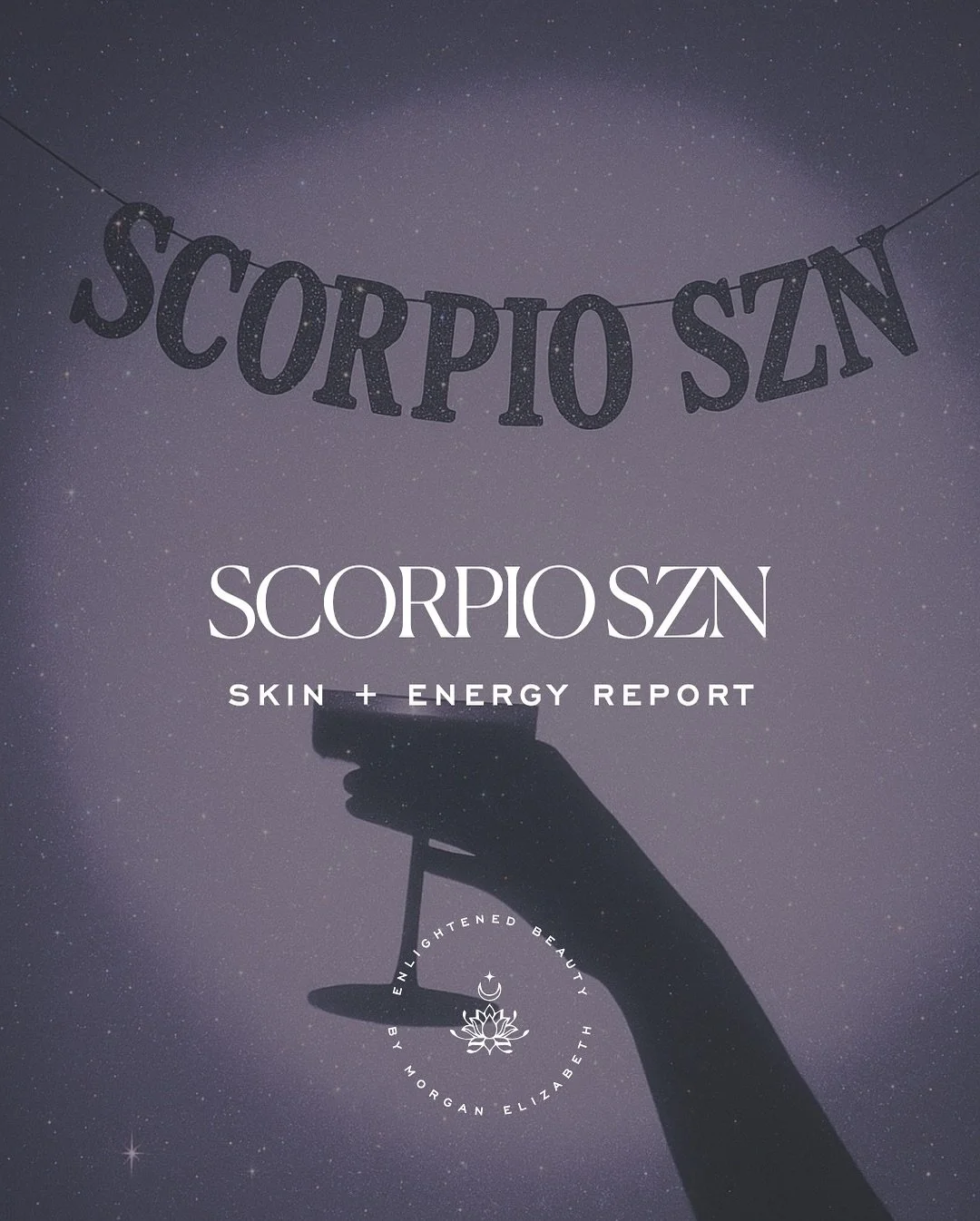 ✨ Scorpio season energy is here, babe ✨

A time for deep renewal, inner glow-ups, and quiet transformation.
⠀⠀⠀⠀⠀⠀⠀⠀⠀
If your emotions feel louder or your skin feels more reactive, you are not &ldquo;off&rdquo; &hellip;you are shedding old layers.
⠀⠀