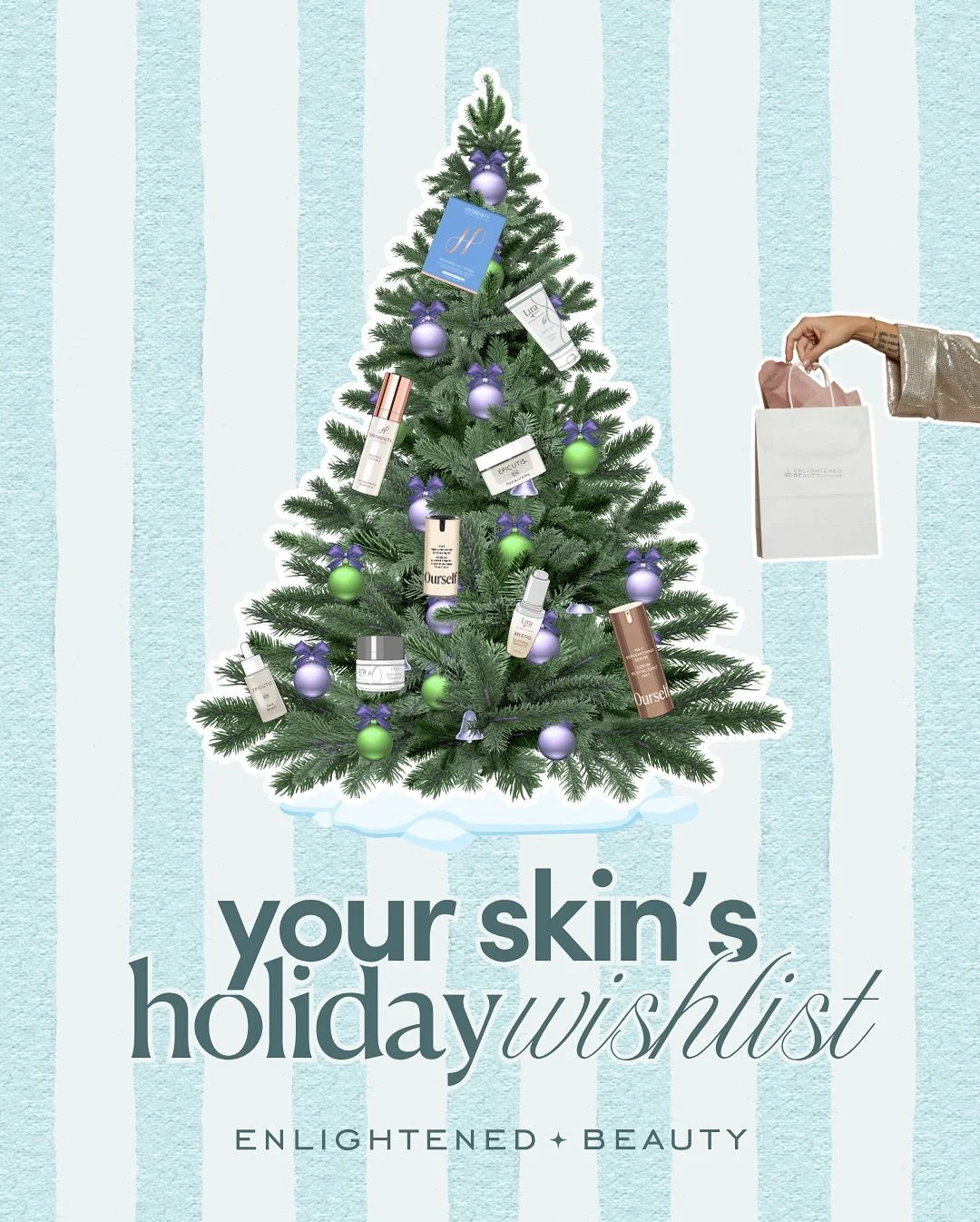Your skin has a wishlist and this year she is getting everything she wants! 🛍️🎄 🎁 

Set your alarm ⏰‼️ Last sale of the year!!!! 
⠀⠀⠀⠀⠀⠀⠀⠀⠀
Hydration. Brightening. Barrier repair. Glow.

All wrapped 💝up in our Day After Thanksgiving deals so you 
