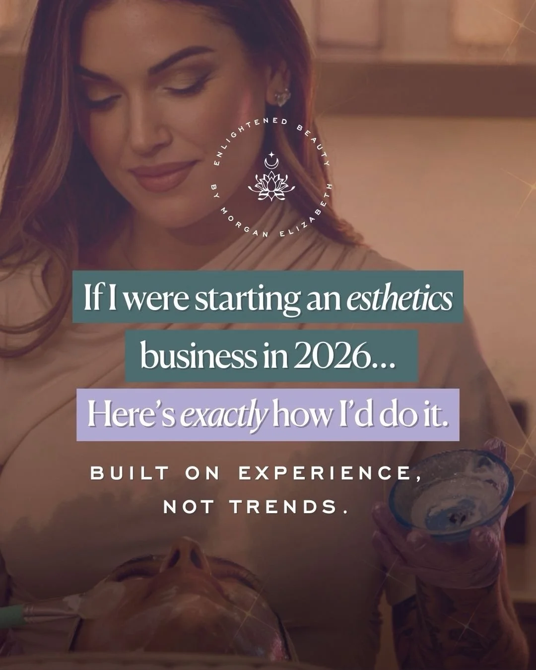 After 12+ years in this industry, here&rsquo;s what I know for sure:

✨ The estheticians who last
✨ The businesses that scale
✨ The clients who get real results

👇🏼 

They all have ONE thing in common:
They&rsquo;re built on foundations, not trends