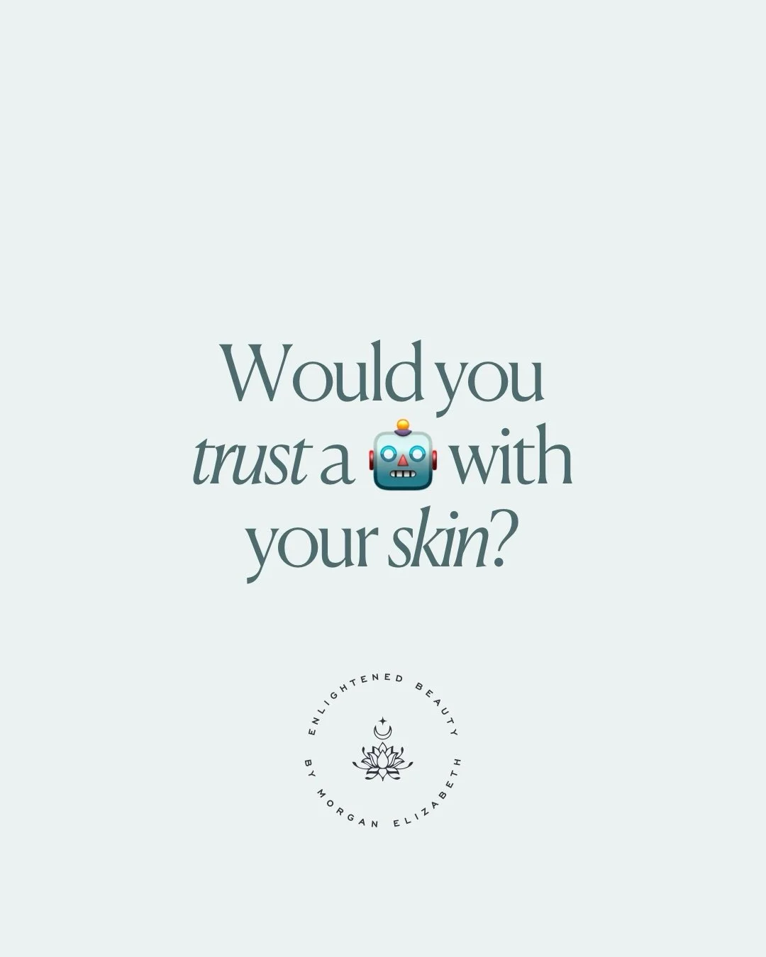 Would you trust a robot with your skin&hellip; or is something deeper missing? 👀✨

I research 🧐 it for you, so you don&rsquo;t have to! 👩🏻&zwj;🏫 

Comment ROBOT and I&rsquo;ll send you what I found + why your skin might not be getting better 🤖?