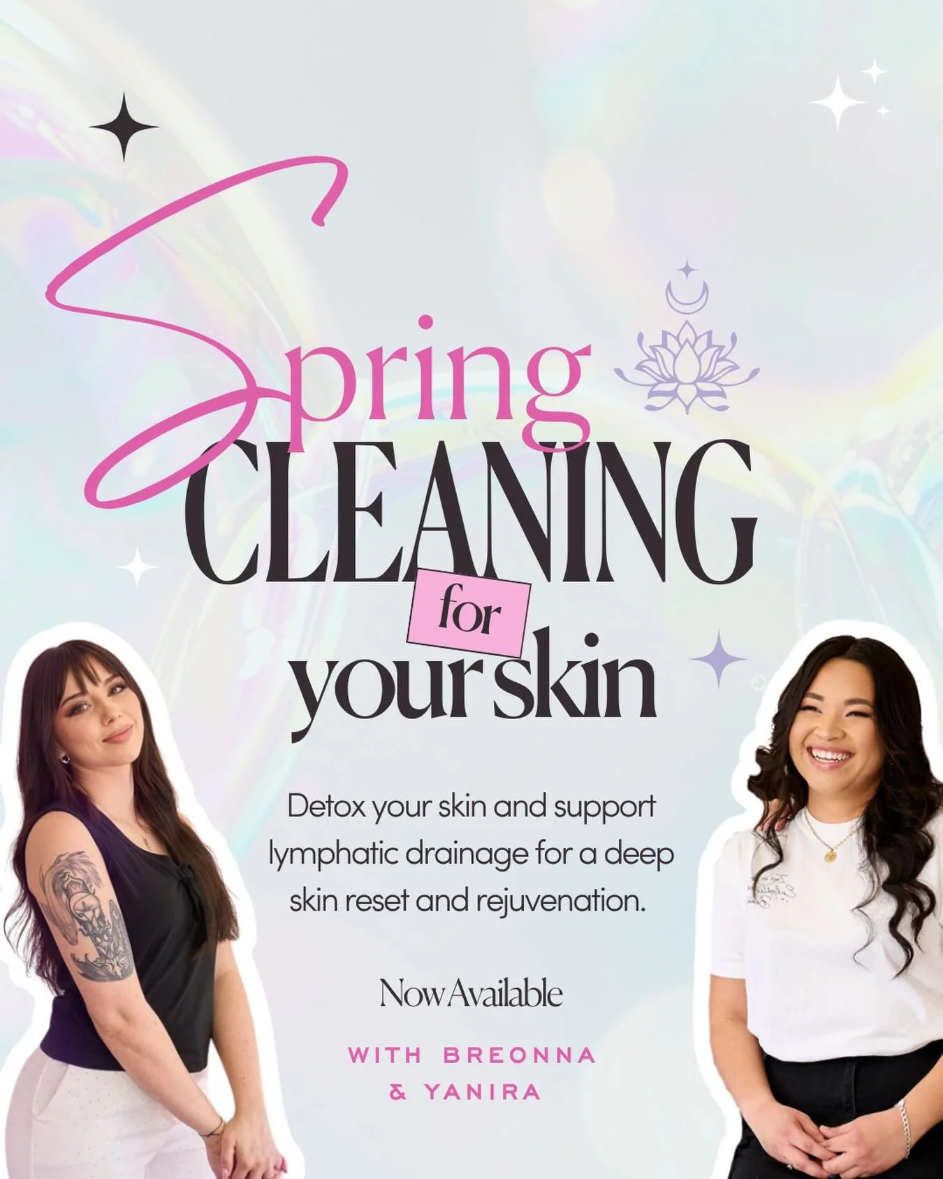 Spring is your skin&rsquo;s reset moment 🌸✨

Our Spring Cleaning Facial is designed to deeply detoxify the skin, clear congested pores and stimulate your lymphatic system for that fresh, radiant glow from within. Think of it as a full circulation re