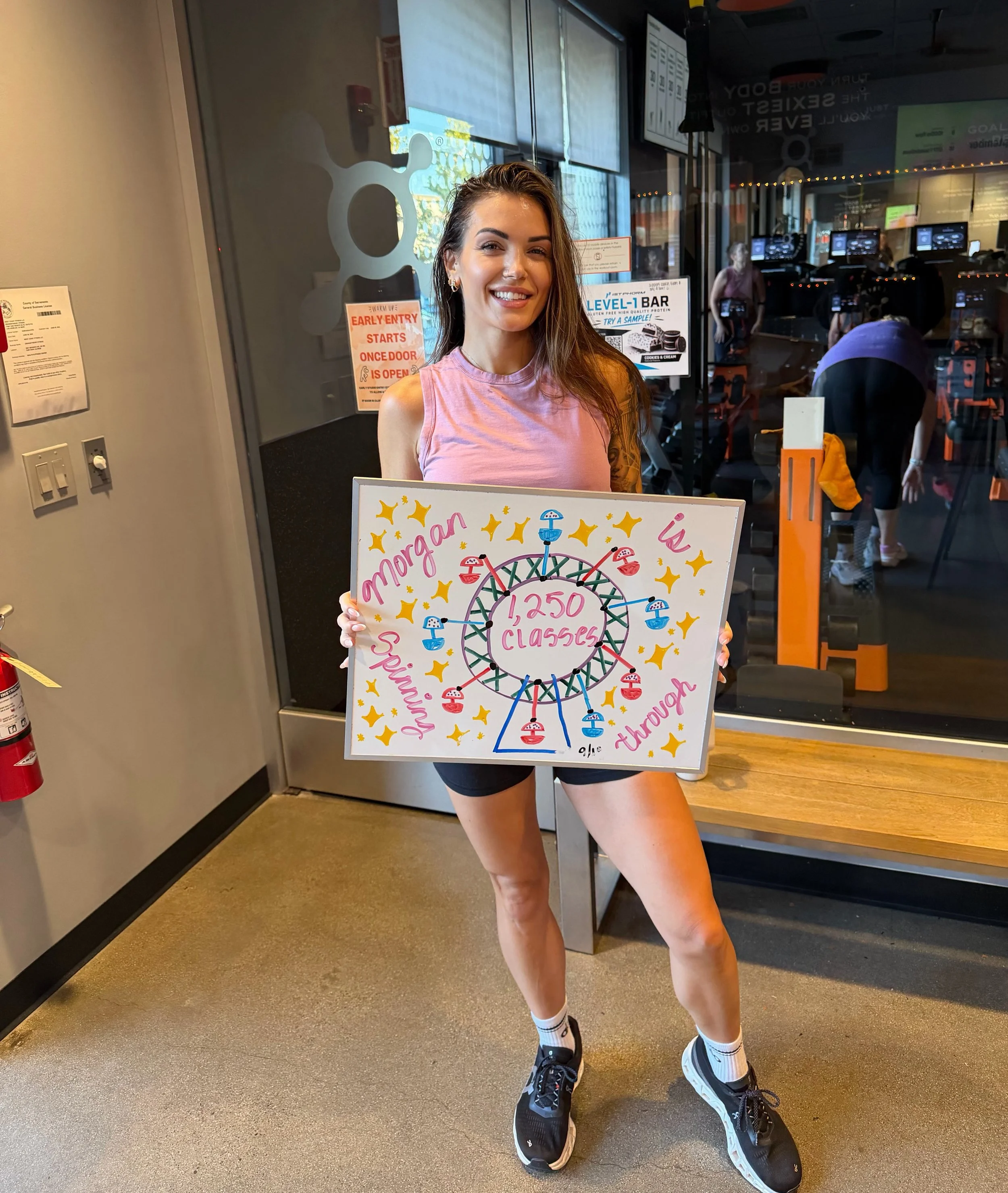 1,250 ORANGETHEORY CLASSES. 🧡🍊🔥

It&rsquo;s honestly hard for me to wrap my head around this number.

I started Orangetheory in 2016, and 10 years later, here we are. 1,250 classes, thousands of splat points, countless miles, and probably more tim