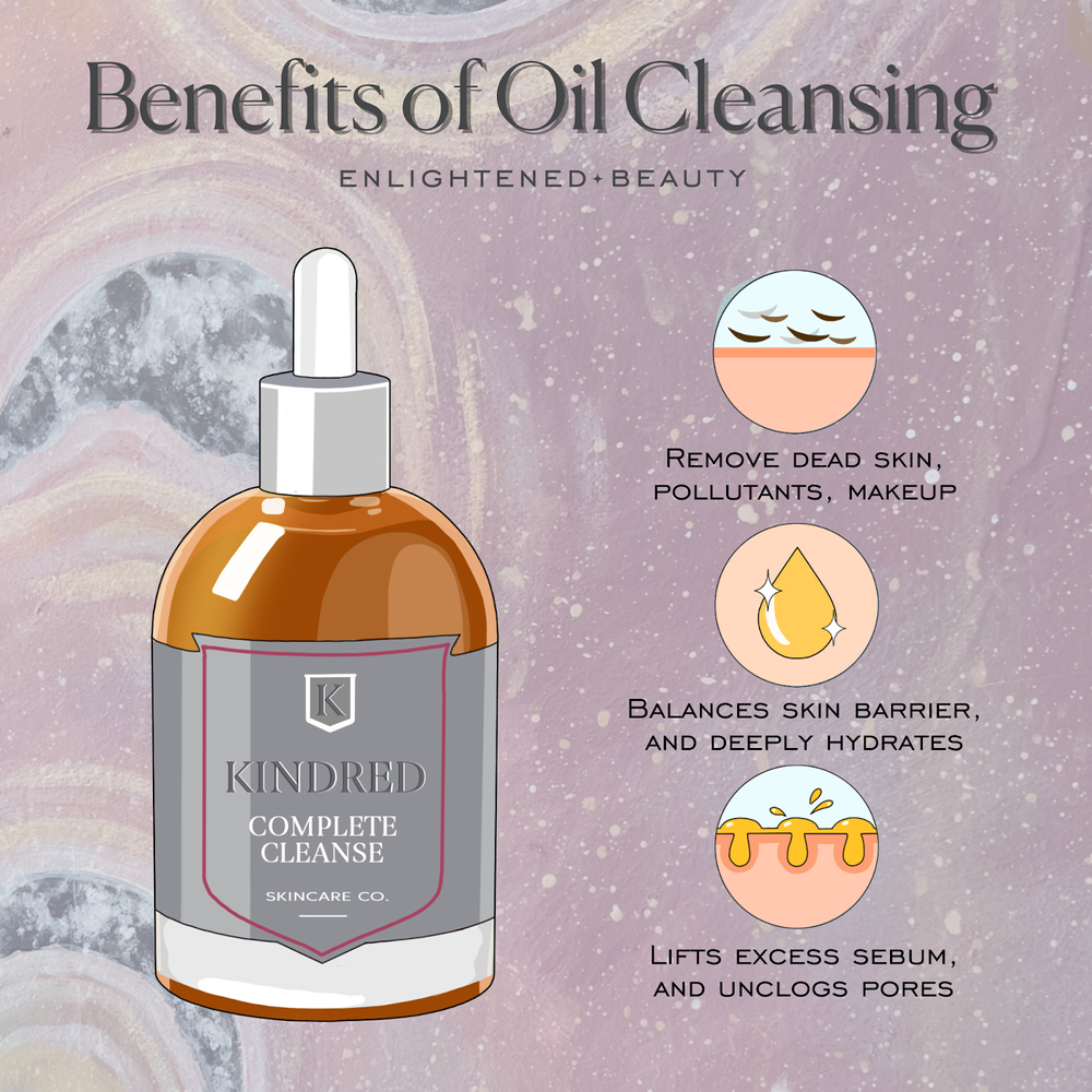 Benefits of Oil Cleansing A Holistic Approach to Radiant Skin — Enlightened Beauty by