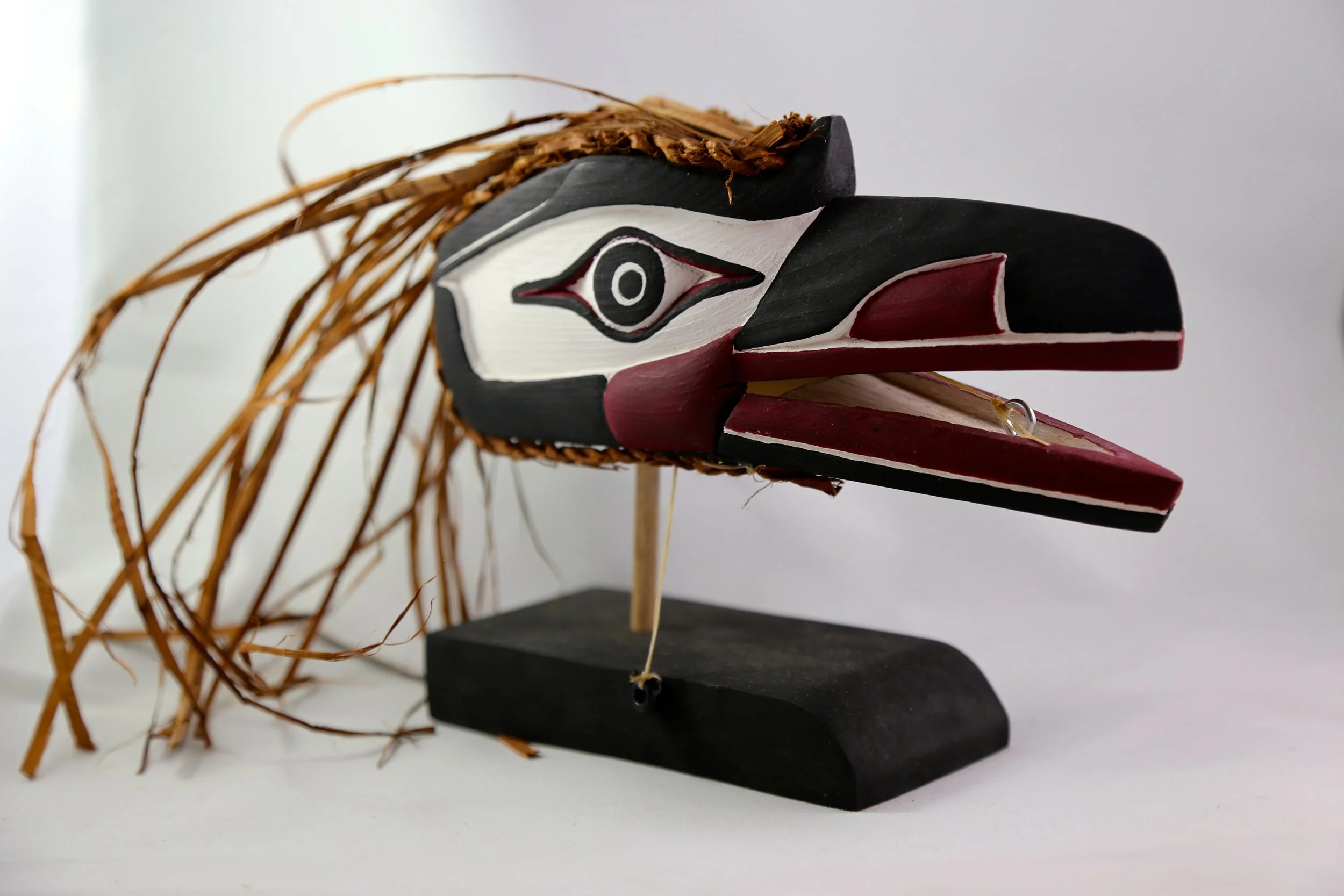 Articulating Raven Mask