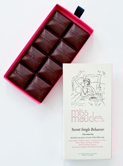 MISS MAUDE'S BAR OF CHOCOLATES
