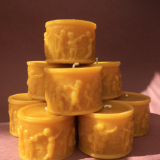 BEESWAX CANDLES BY ALYSIA