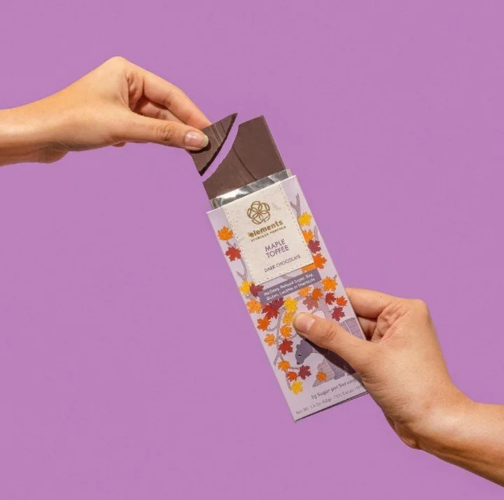 Beautiful, giftable chocolates crafted with high-vibe, functional ingredients and Ayurvedic wisdom. Discover more from Elements at our link in bio!